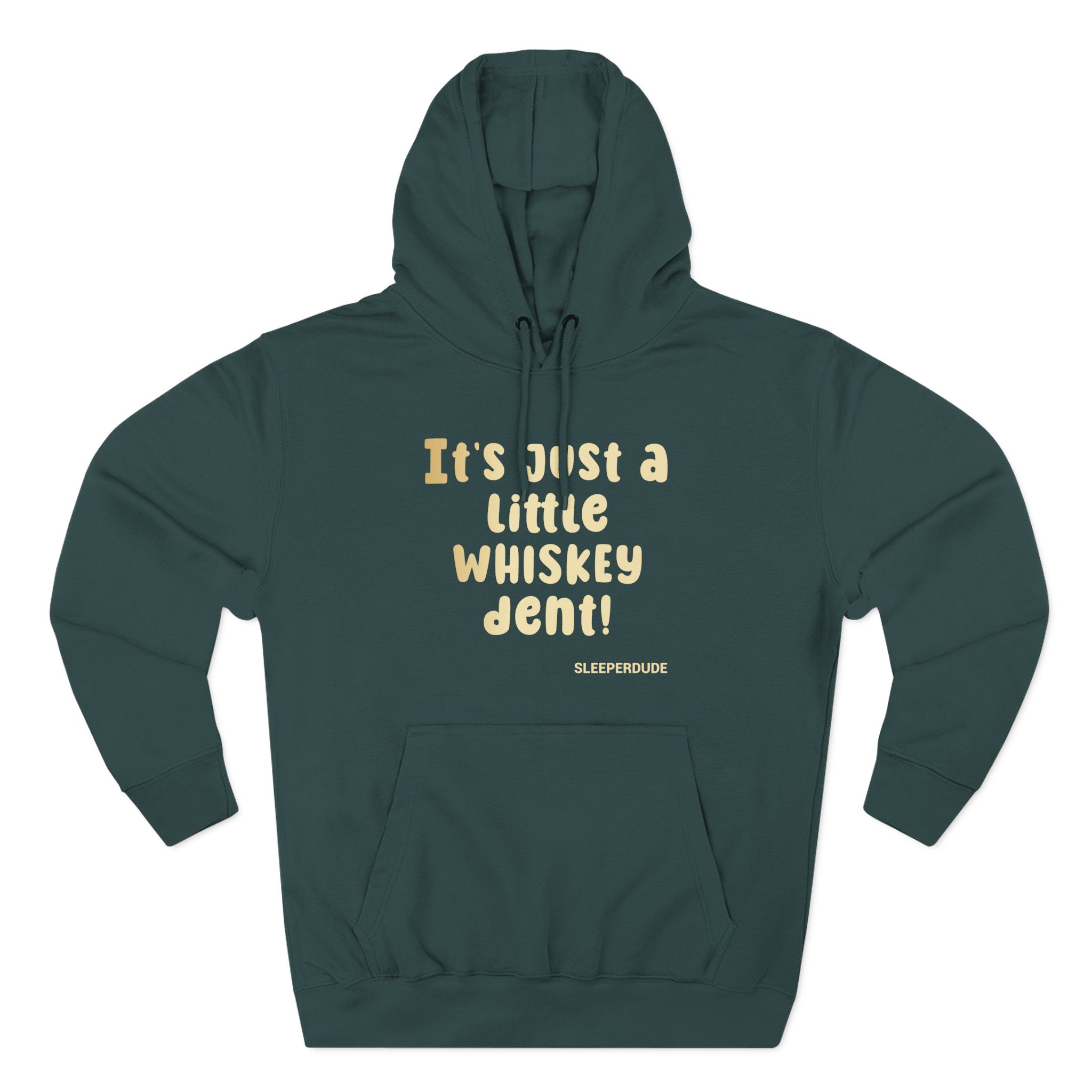 Sleeperdude Whiskey Dent Three-Panel Fleece Hoodie