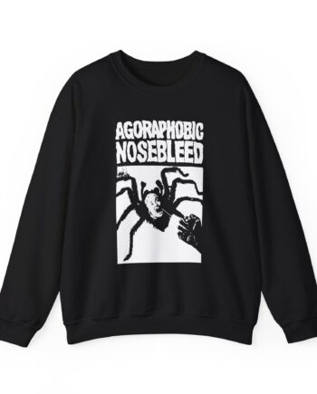 Agoraphobic Nosebleed Spider Unisex Heavy Blend™ Crewneck Sweatshirt