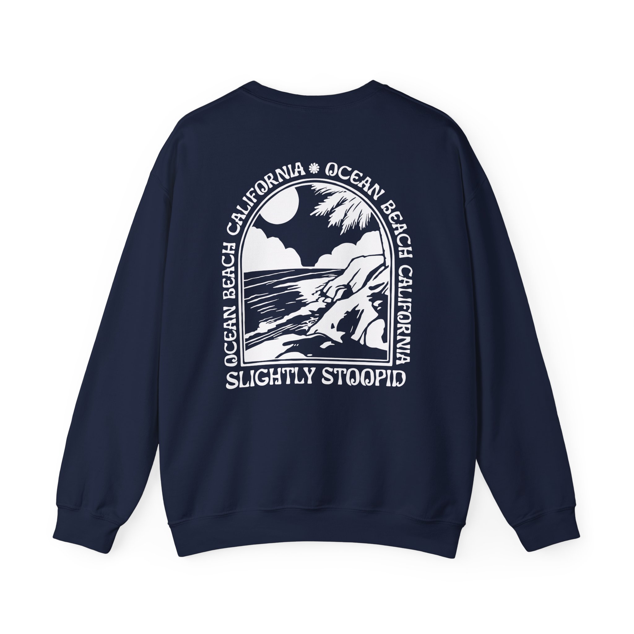 Slightly Stoopid Ob Surf Unisex Heavy Blendâ„¢ Crewneck Sweatshirt