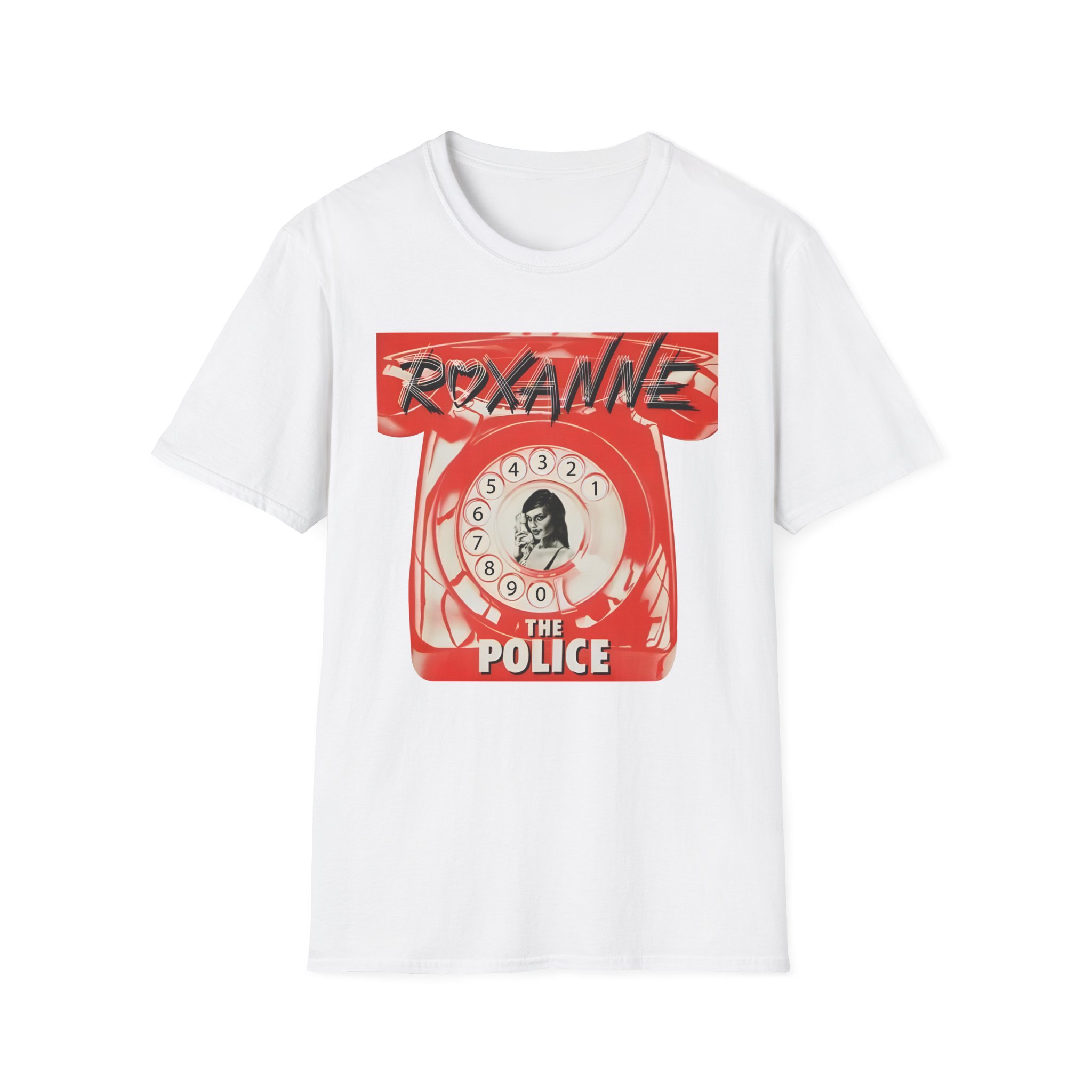 The Police Roxanne Phone Unisex Softstyle T-Shirt
