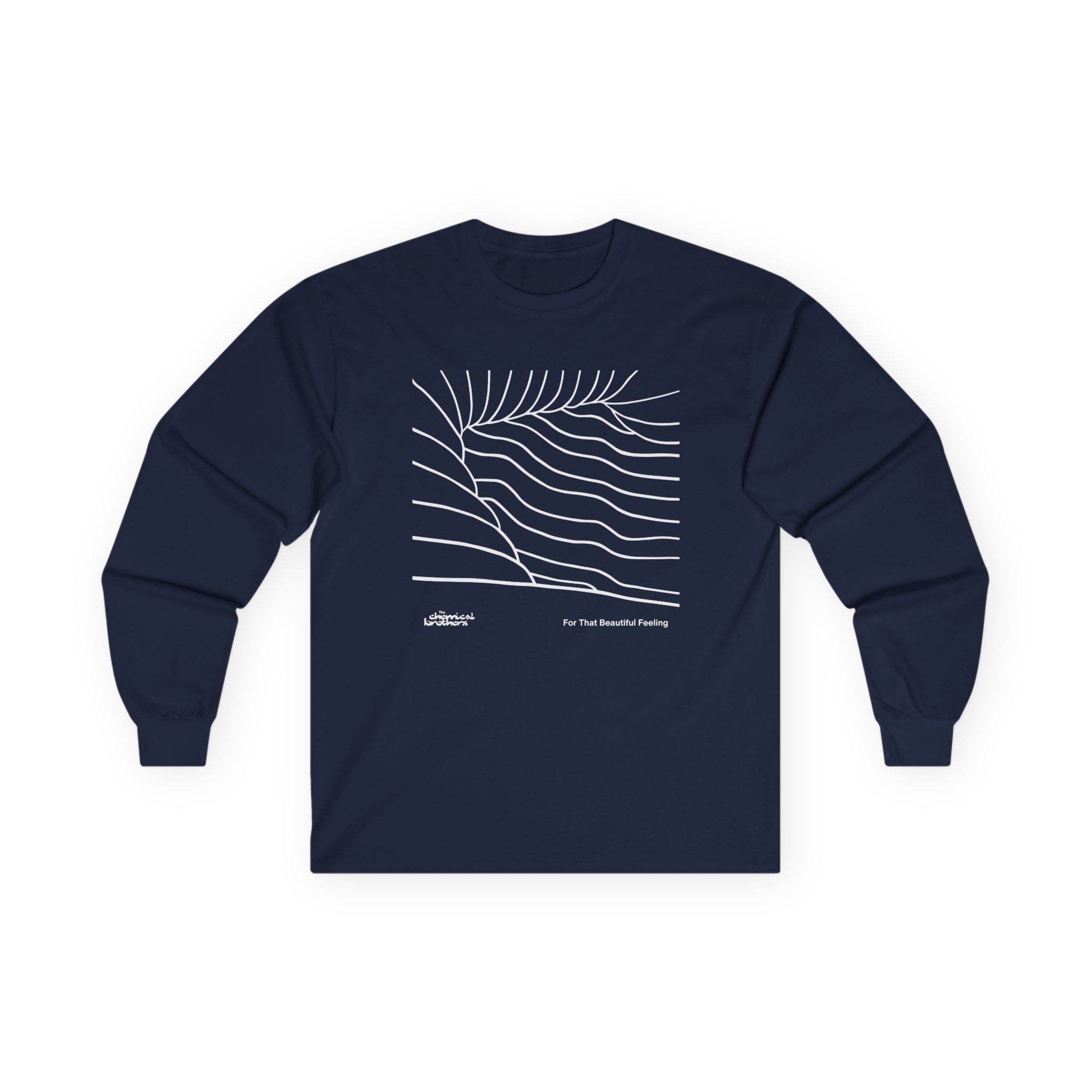 The Chemical Brothers for That Beautiful Feeling Outline Unisex Ultra Cotton Long Sleeve Tee