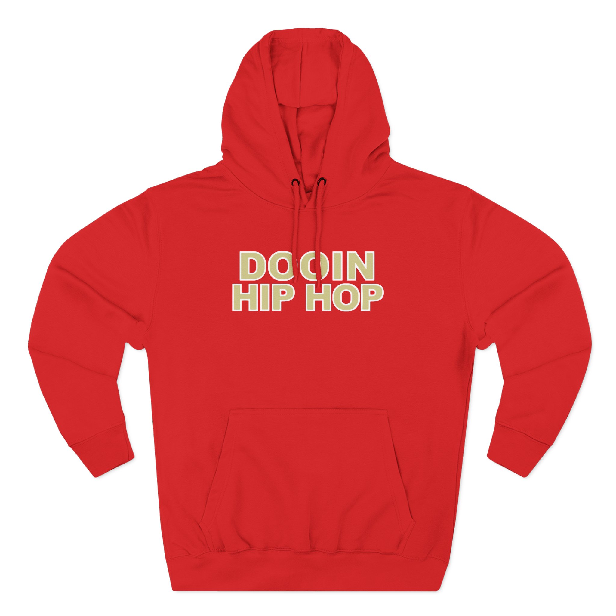 Upchurch Dooin Hip Hop Three-Panel Fleece Hoodie