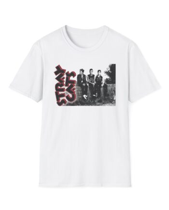 Stray Cats Three Cats Unisex Softstyle T-Shirt