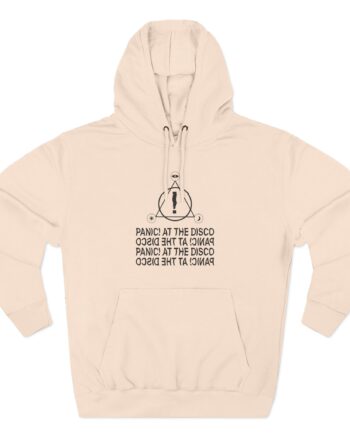 Panic at the Disco Stacked Wave Logo Three-Panel Fleece Hoodie