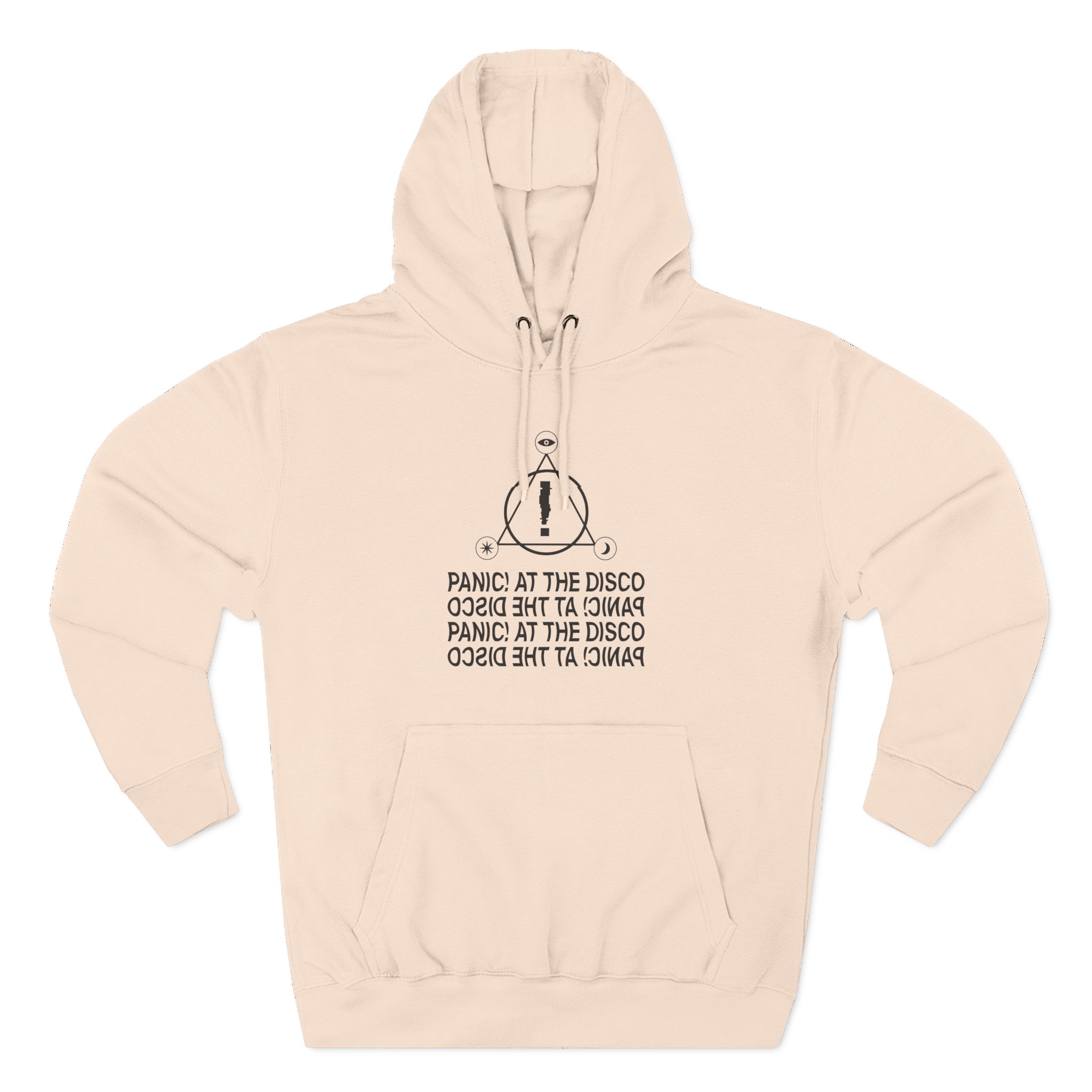 Panic at the Disco Stacked Wave Logo Three-Panel Fleece Hoodie