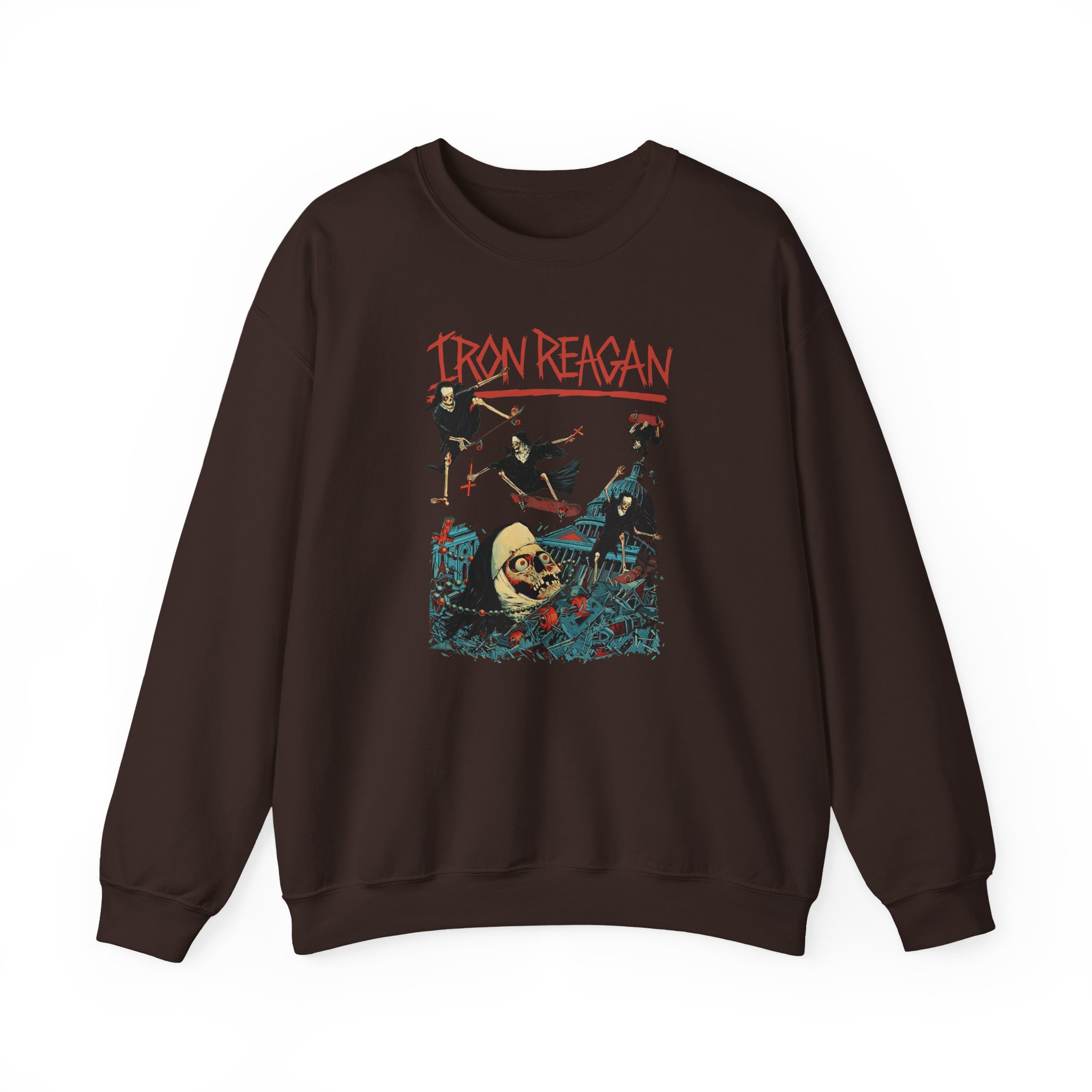 Iron Reagan Unisex Heavy Blendâ„¢ Crewneck Sweatshirt