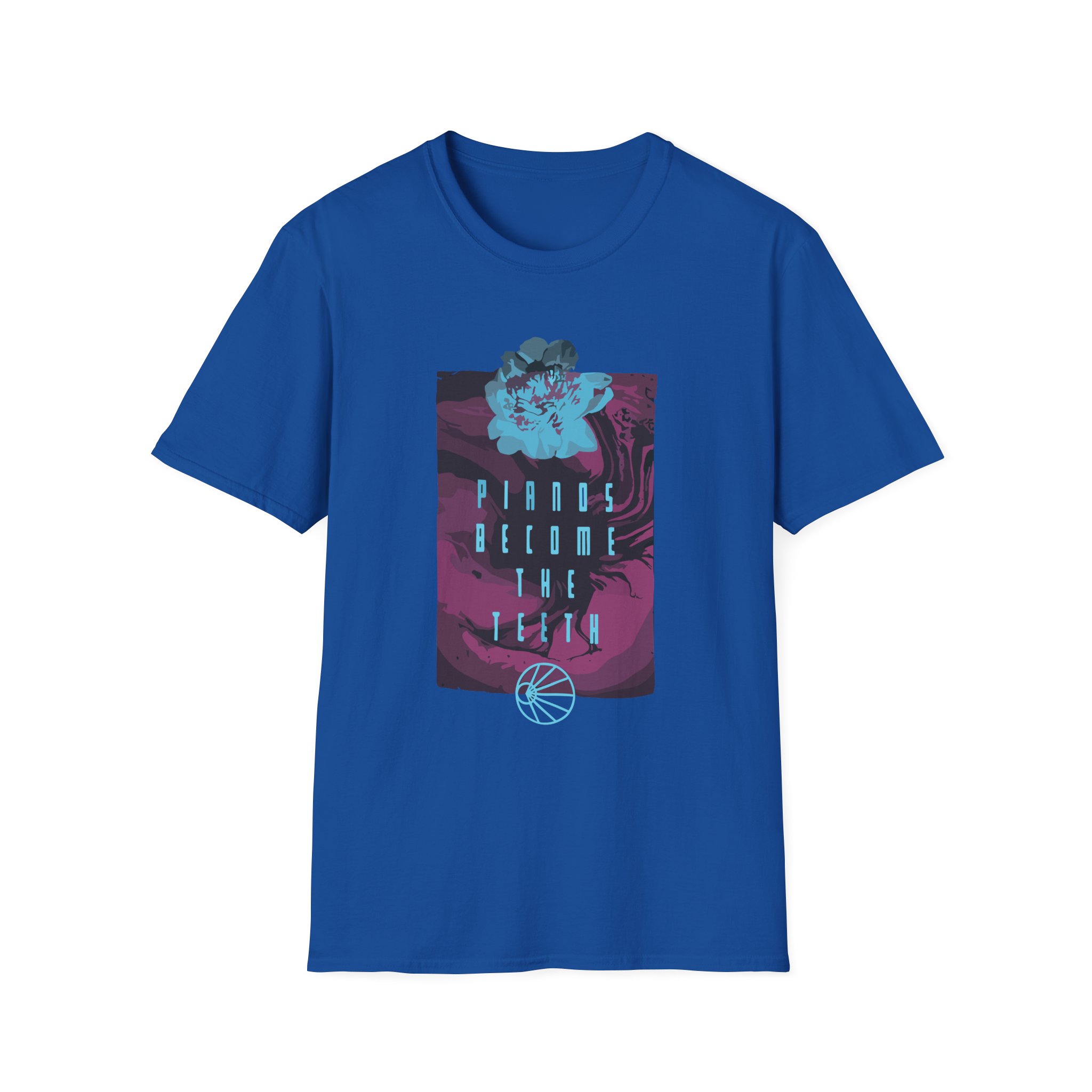 Pianos Become the Teeth Abstract Flowers Unisex Softstyle T-Shirt