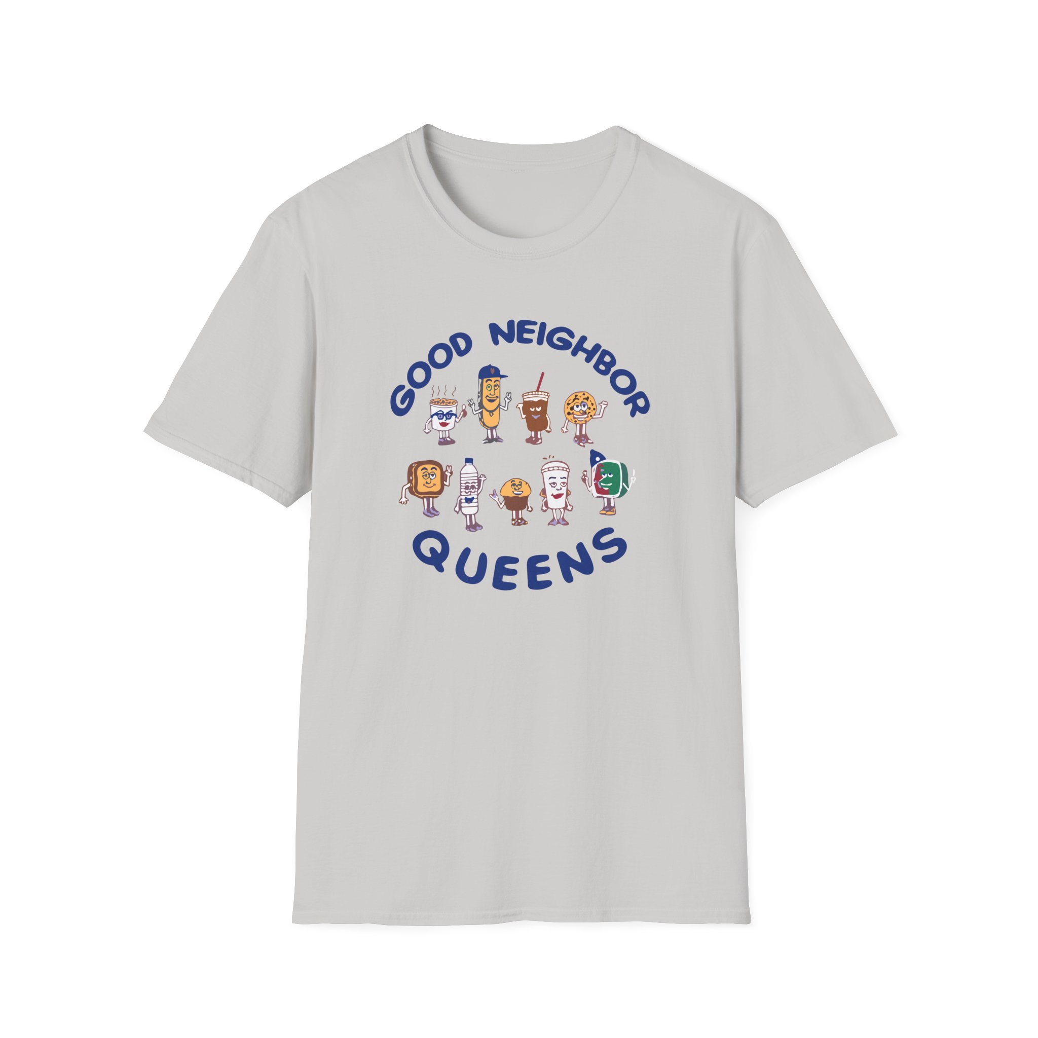 Good Neighbours Queens LS Unisex Softstyle T-Shirt