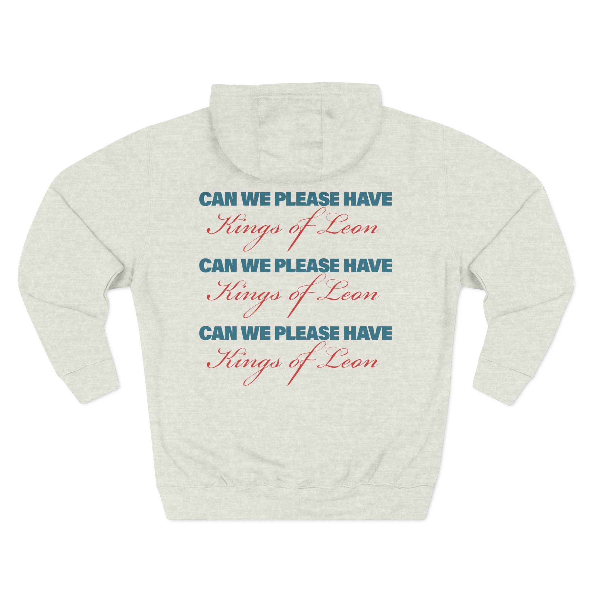 Kings of Leon Can We Please Have Fun Three-Panel Fleece Hoodie