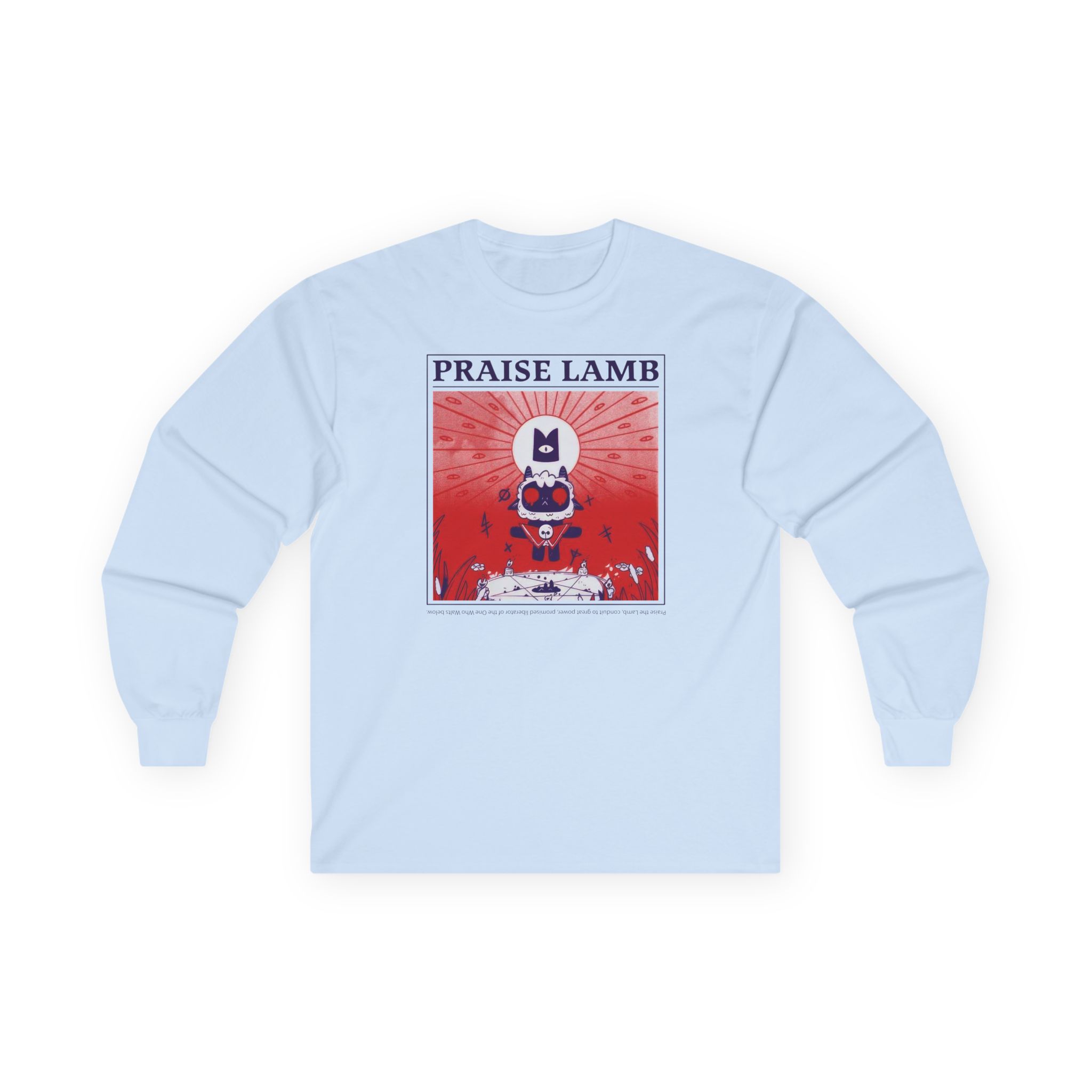 Cult of the Lamb Praise Lamb Unisex Ultra Cotton Long Sleeve Tee