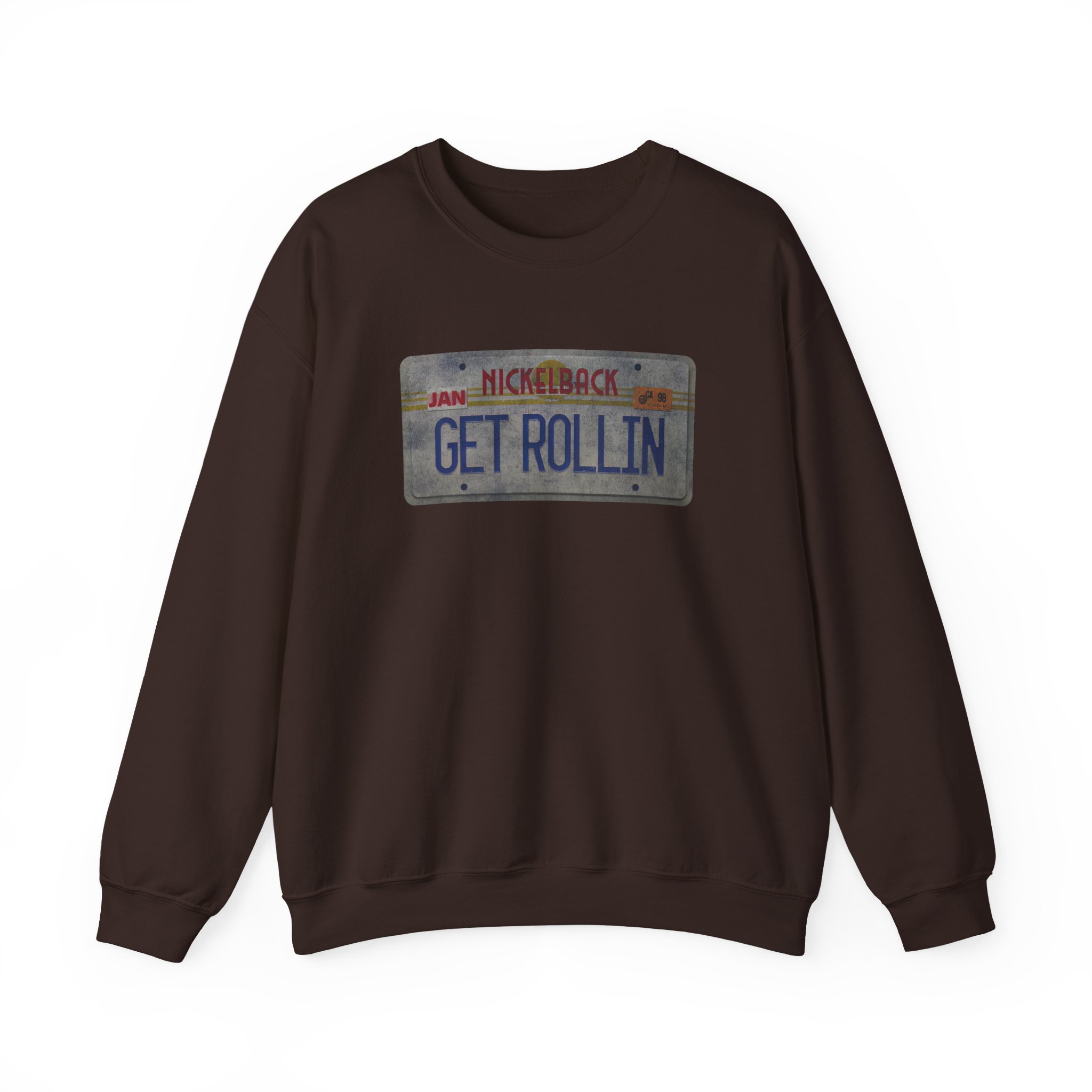 Nickelback Get Rollin Unisex Heavy Blendâ„¢ Crewneck Sweatshirt