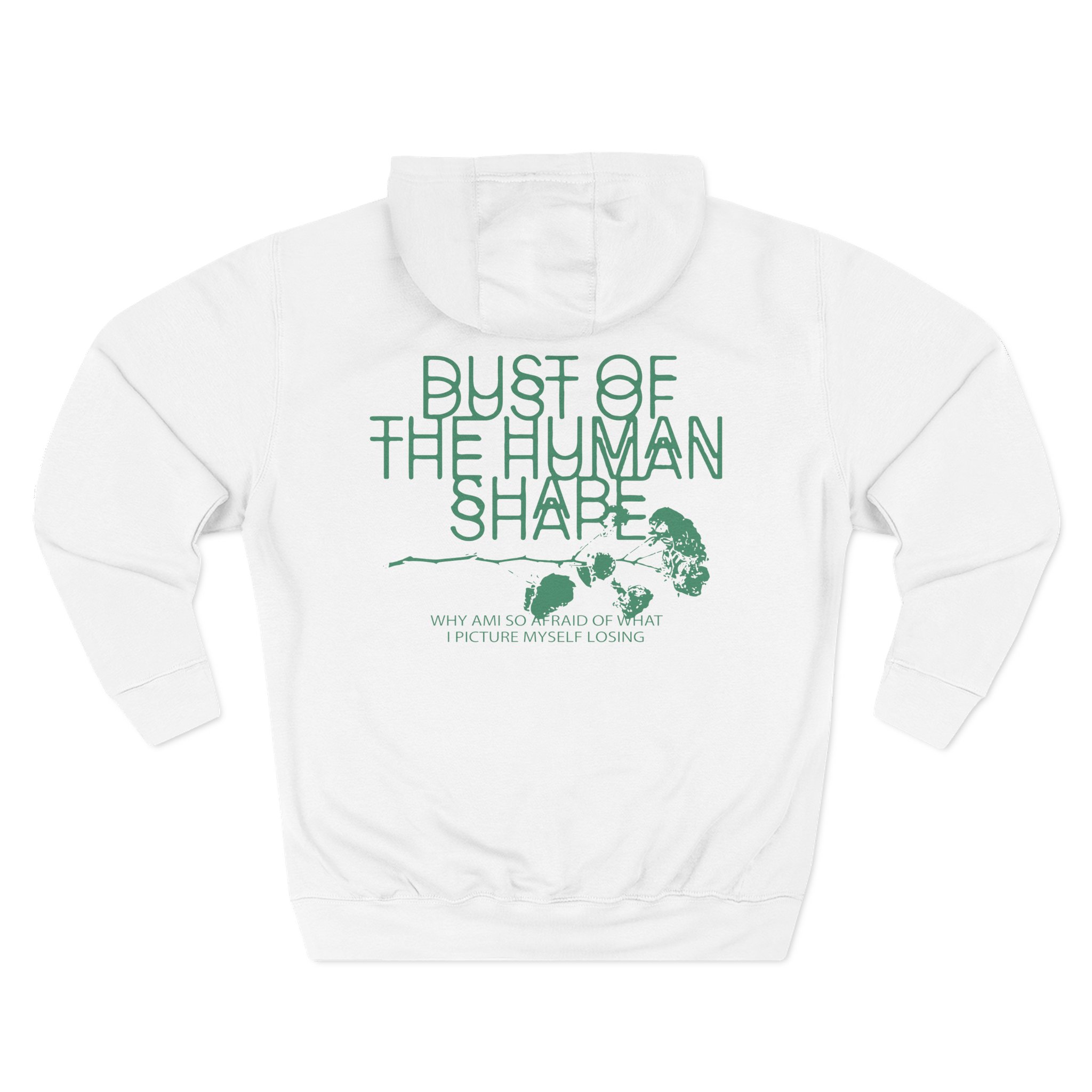 Ghost Atlas Flowers Three-Panel Fleece Hoodie