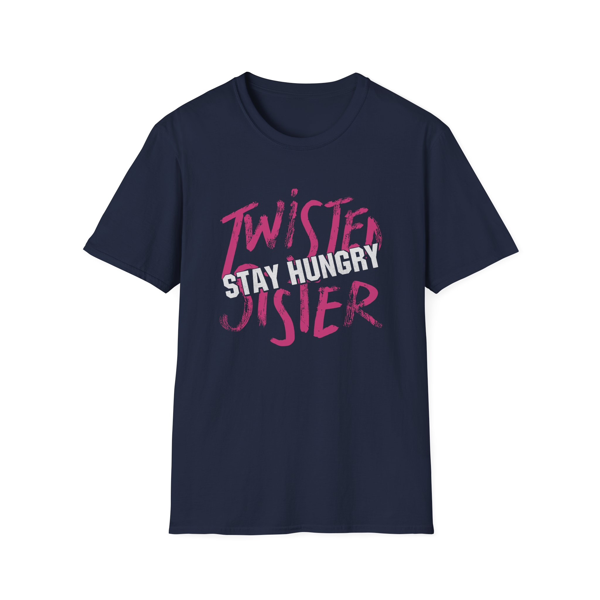 Distressed We're Not Gonna Take It Twisted Sister Unisex Softstyle T-Shirt