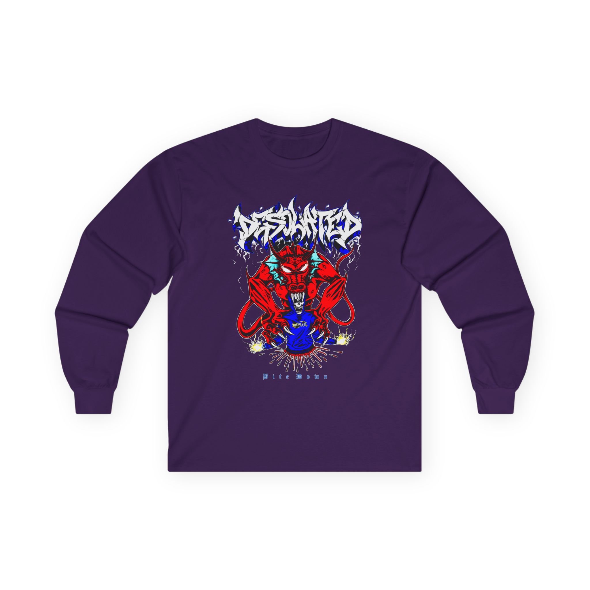 Desolated Devil Unisex Ultra Cotton Long Sleeve Tee