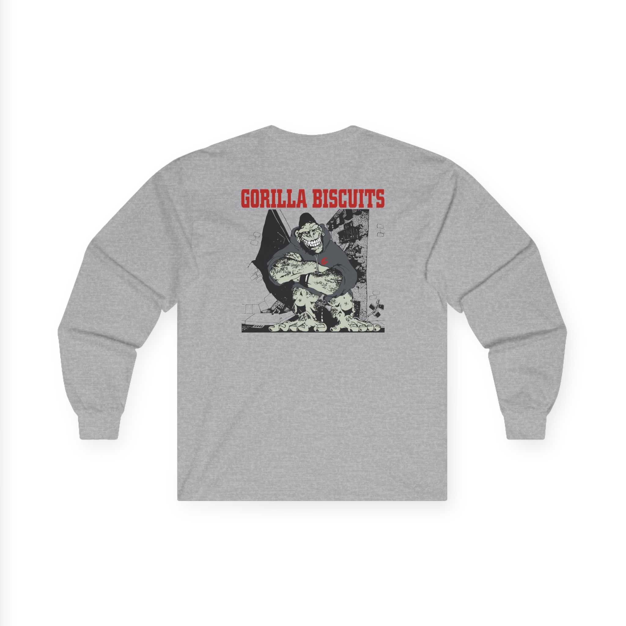 Gorilla Biscuits Hold Your Ground Unisex Ultra Cotton Long Sleeve Tee