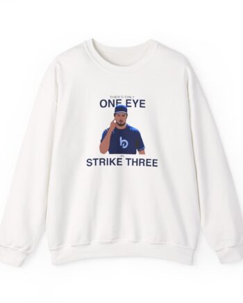 Trevor Bauer One Eye Strike Three Unisex Heavy Blend™ Crewneck Sweatshirt