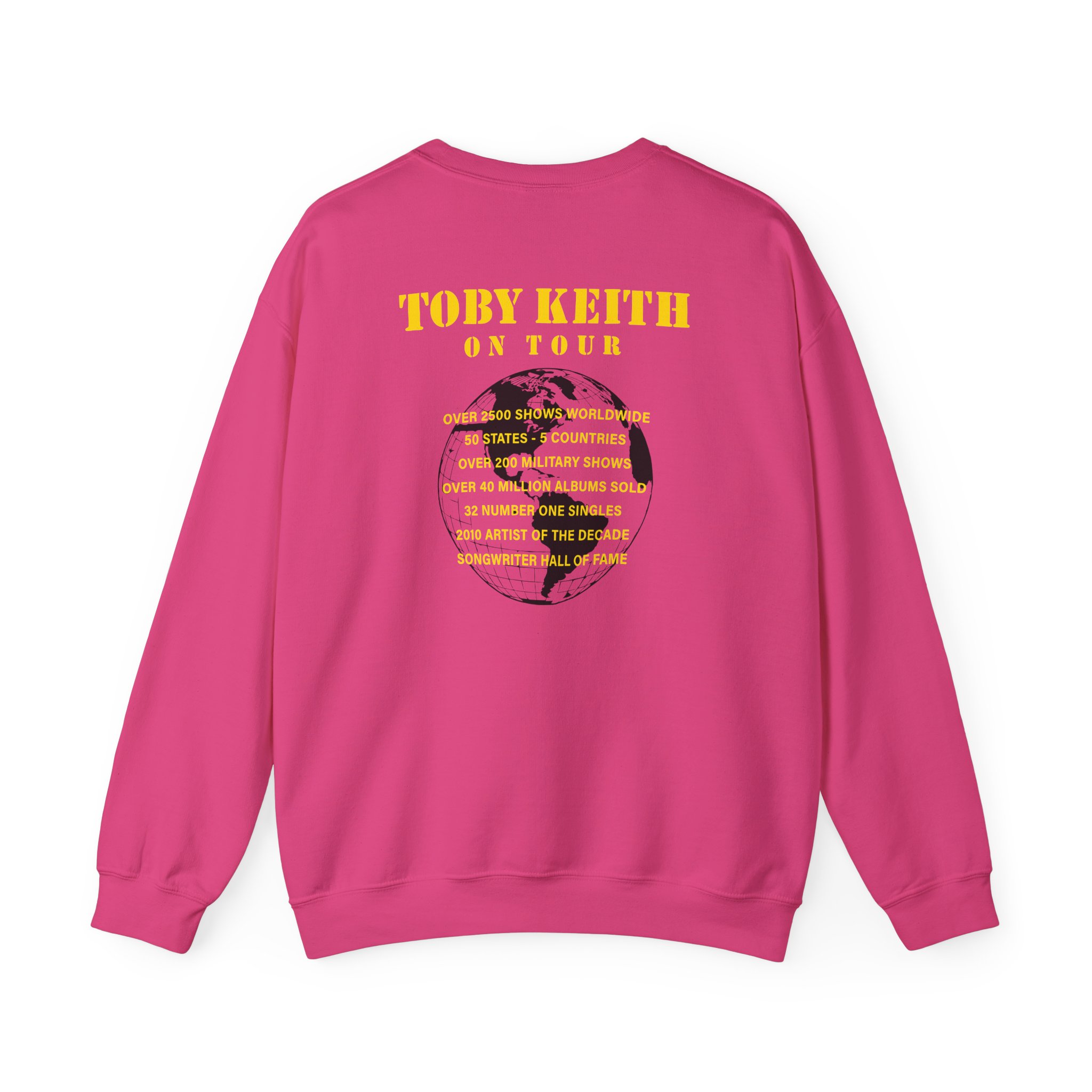 Toby Keith Easy Money Tour Unisex Heavy Blendâ„¢ Crewneck Sweatshirt