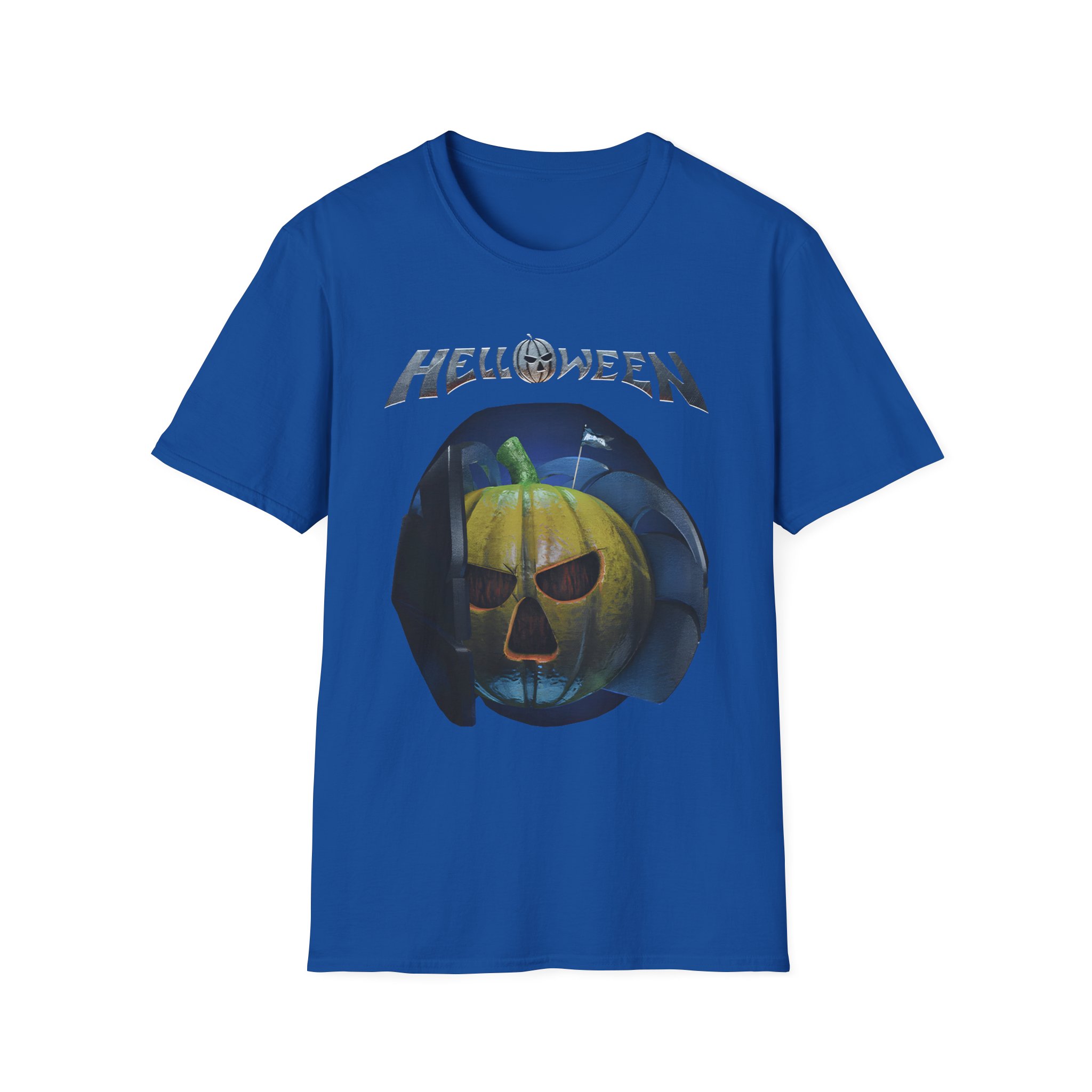 Helloween United Forces Pumpkin Unisex Softstyle T-Shirt