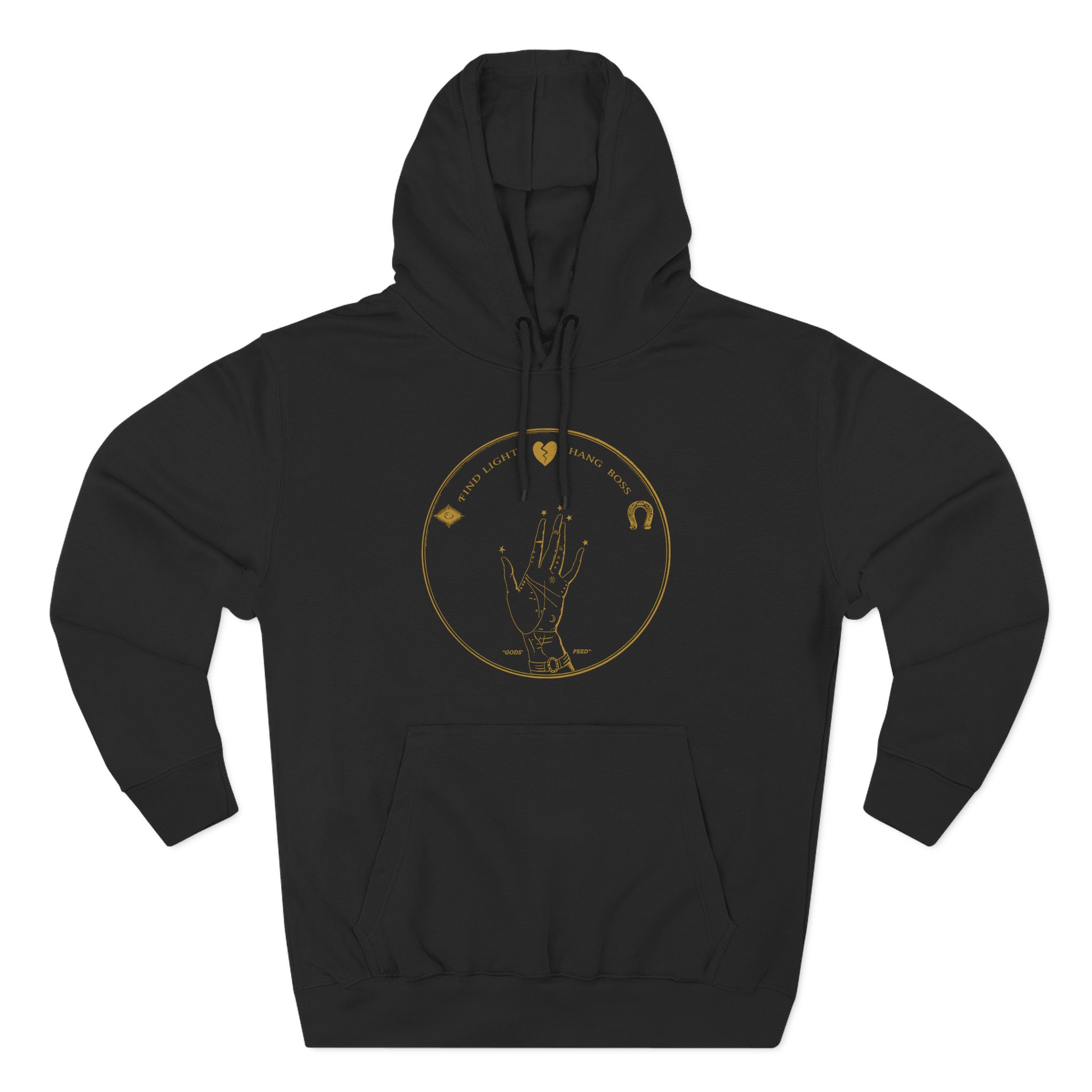 Godspeed You Black Emperor Find Light, Hang Boss Three-Panel Fleece Hoodie