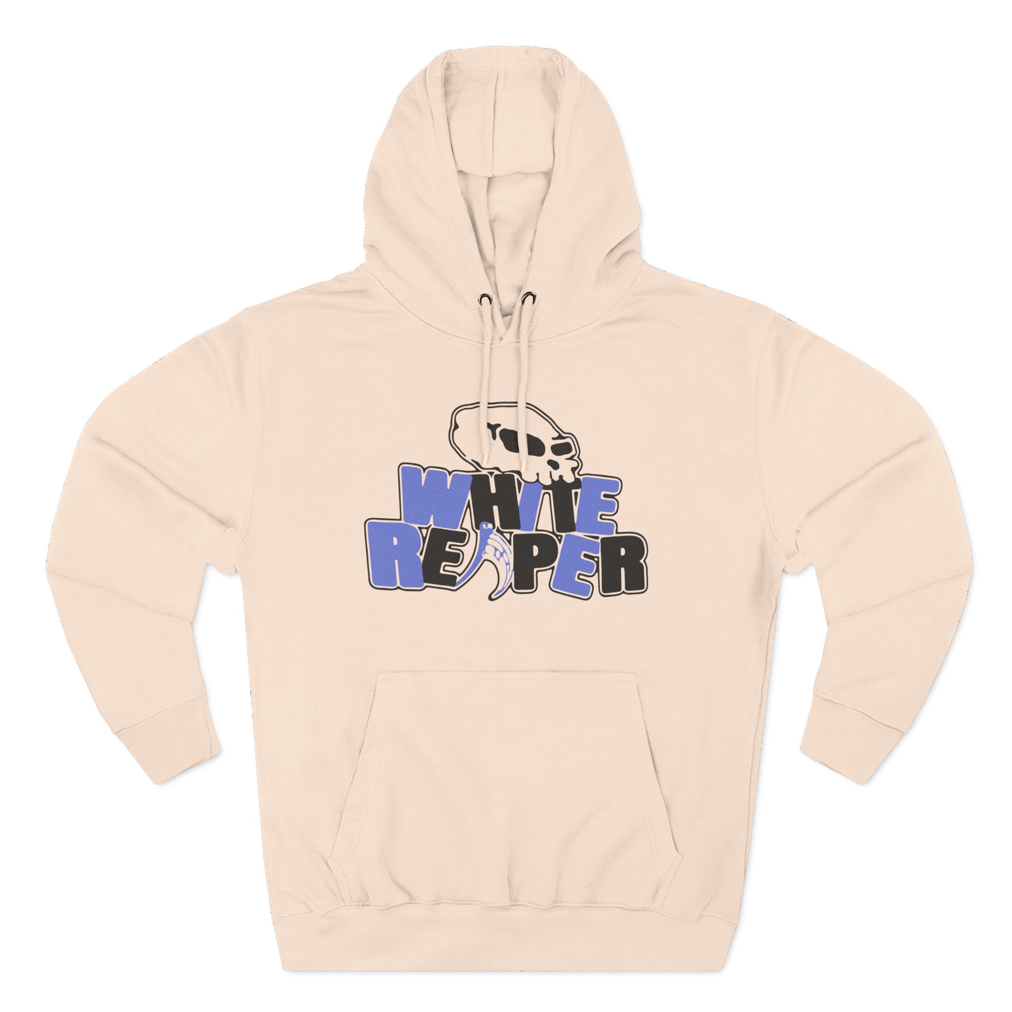 White Reaper Three-Panel Fleece Hoodie