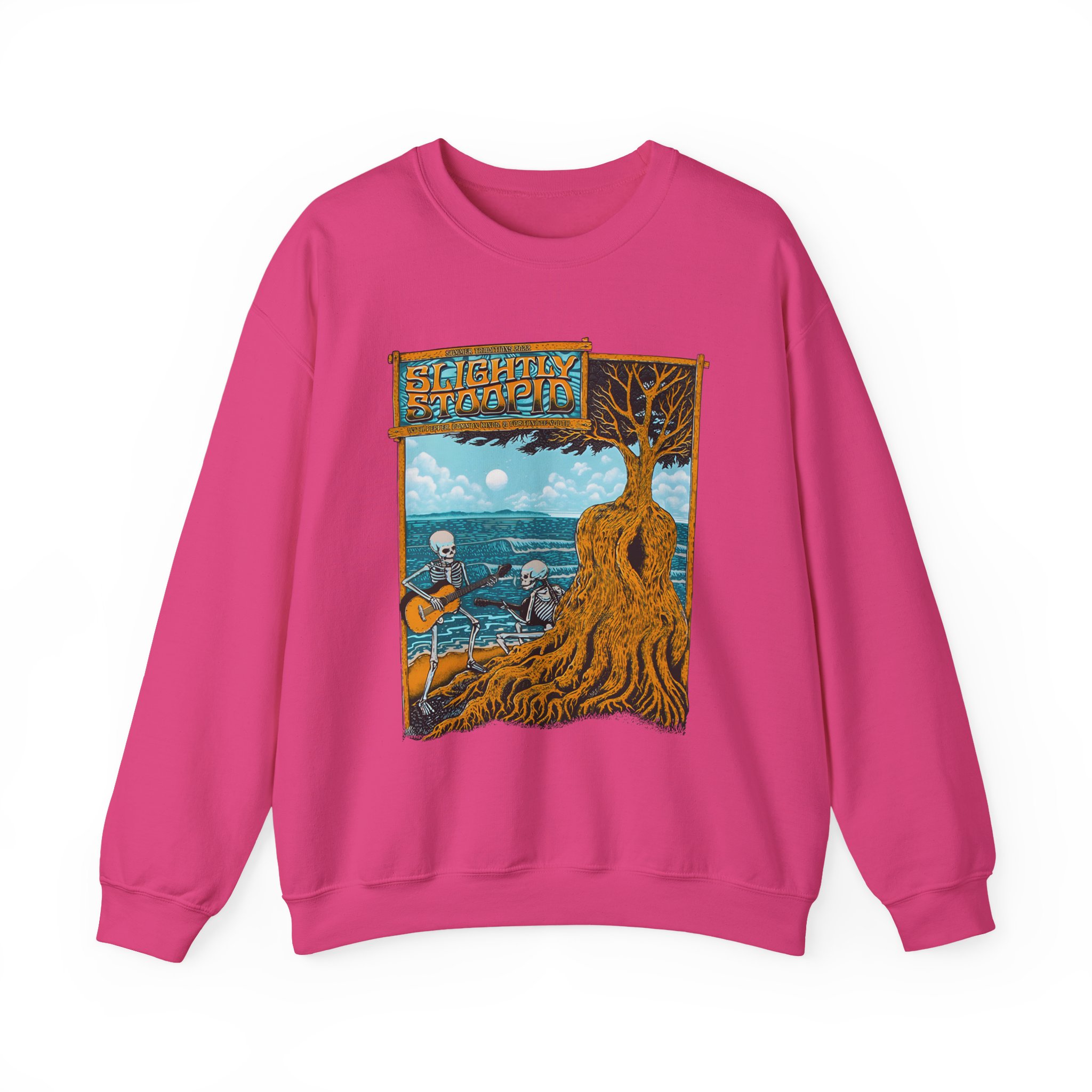 Slightly Stoopid Schaw Beach Unisex Heavy Blendâ„¢ Crewneck Sweatshirt