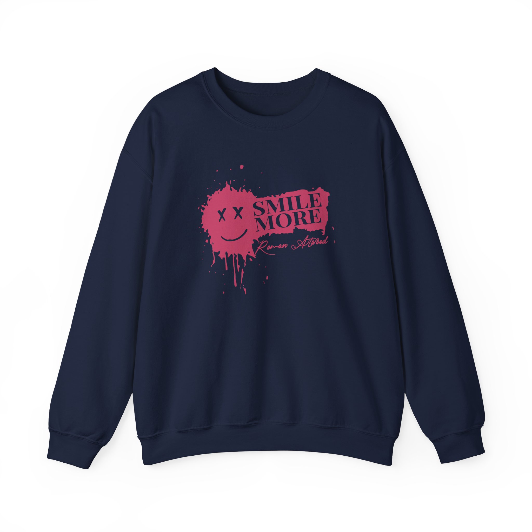 Roman Atwood Smile More Unisex Heavy Blendâ„¢ Crewneck Sweatshirt