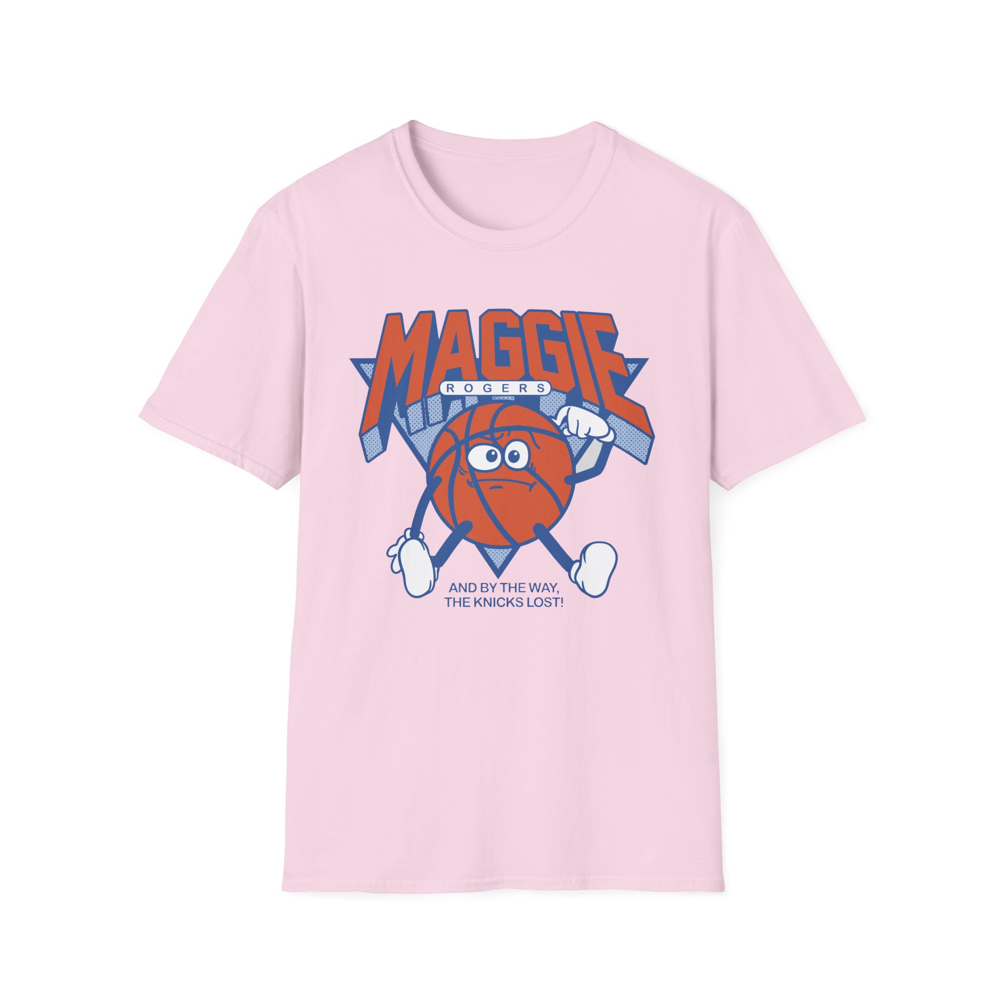 Maggie Rogers and by the Way the Knicks Lost Unisex Softstyle T-Shirt