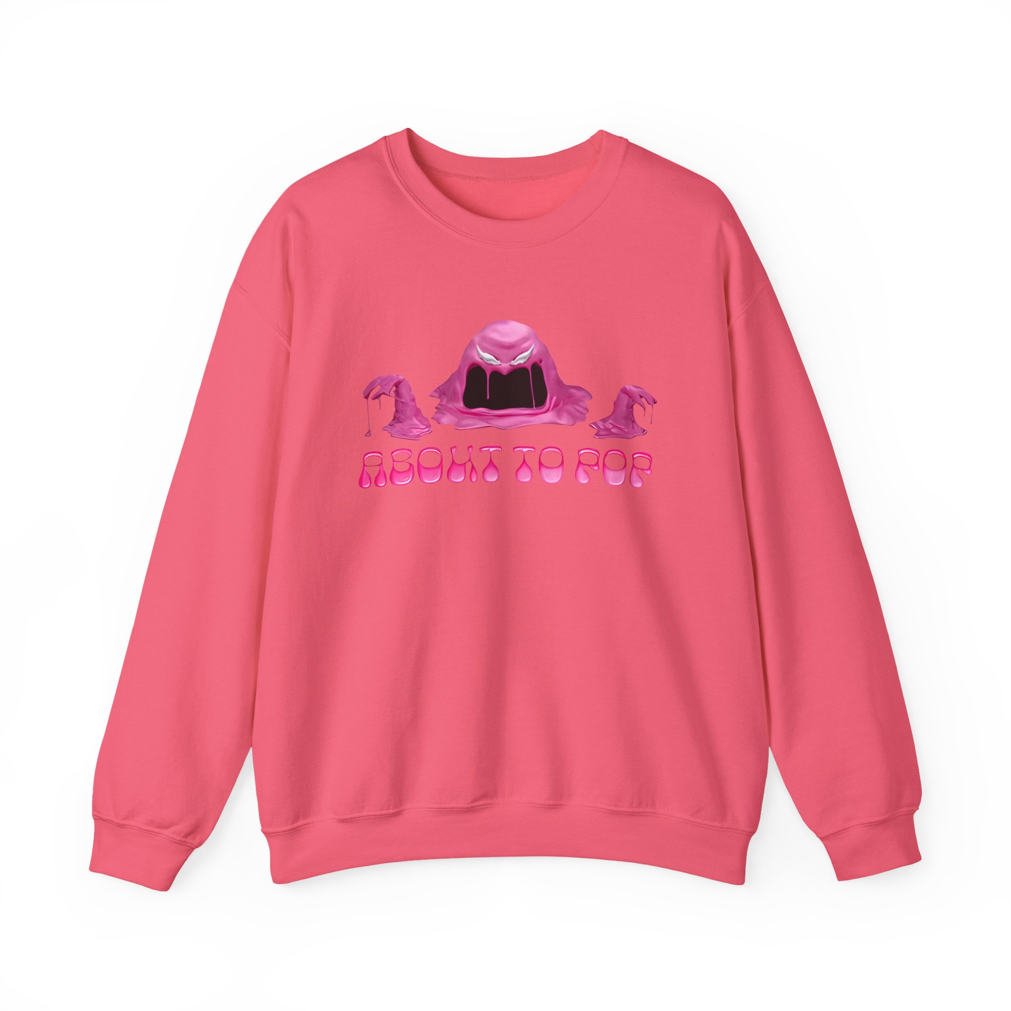 Kim Petras Bubblegum Monster Unisex Heavy Blendâ„¢ Crewneck Sweatshirt