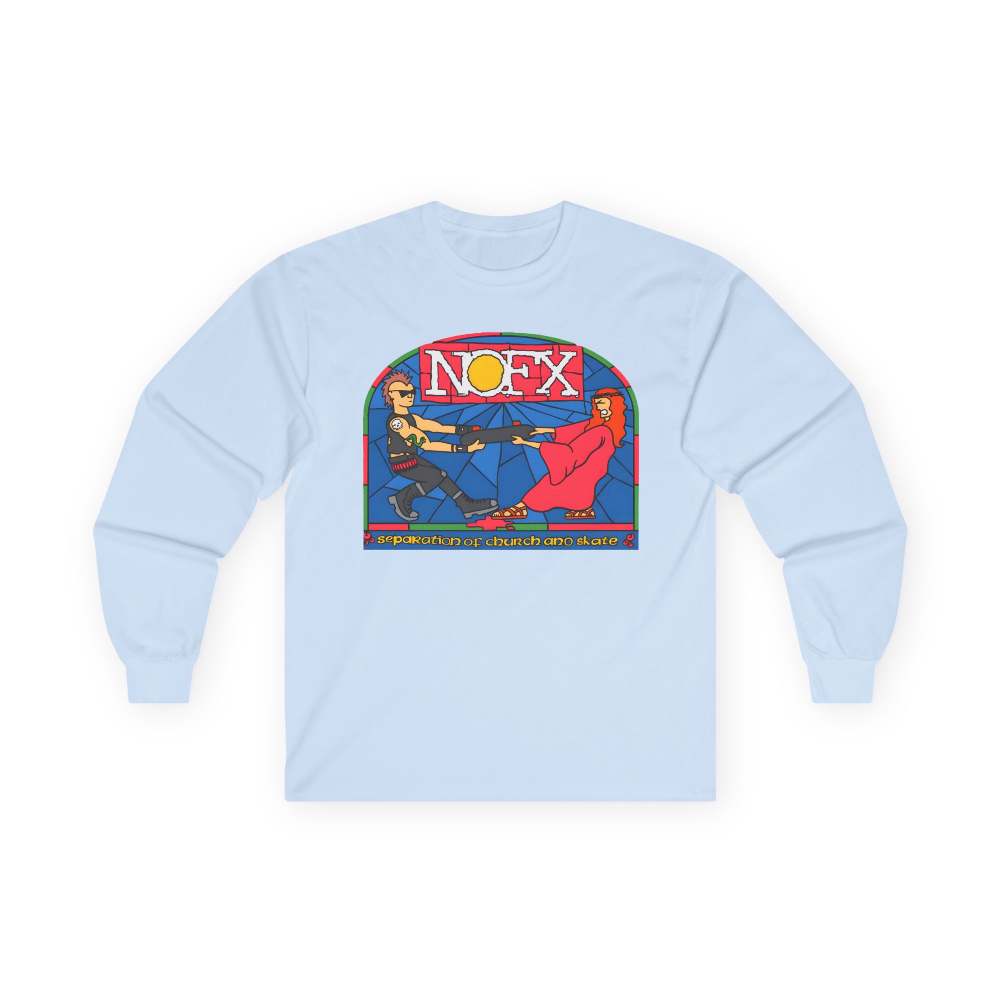 Nofx Seperation Unisex Ultra Cotton Long Sleeve Tee