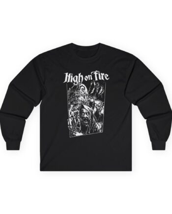 High on Fire Horror Unisex Ultra Cotton Long Sleeve Tee
