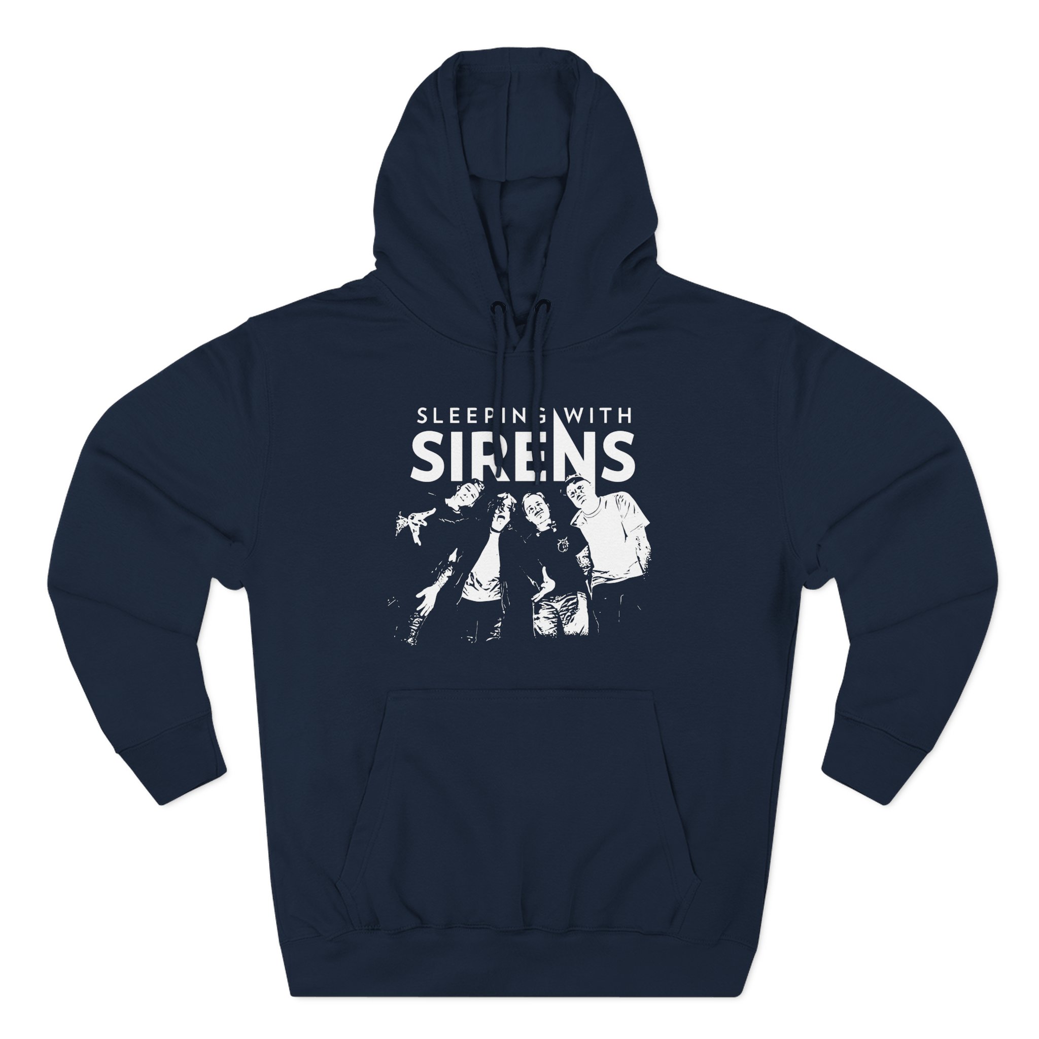 Sleeping With Sirens Photo Tour Three-Panel Fleece Hoodie