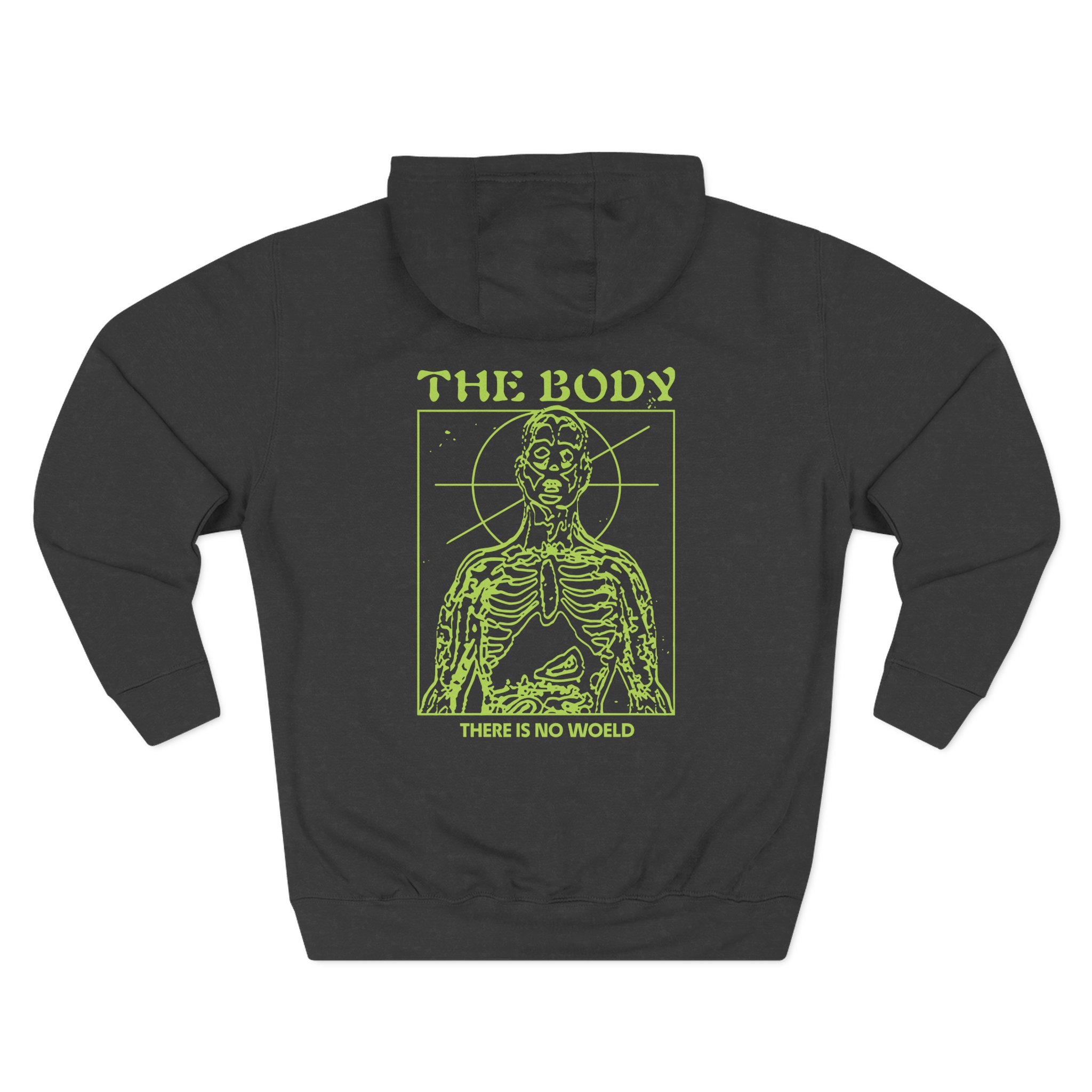 The Body Glowing Three-Panel Fleece Hoodie