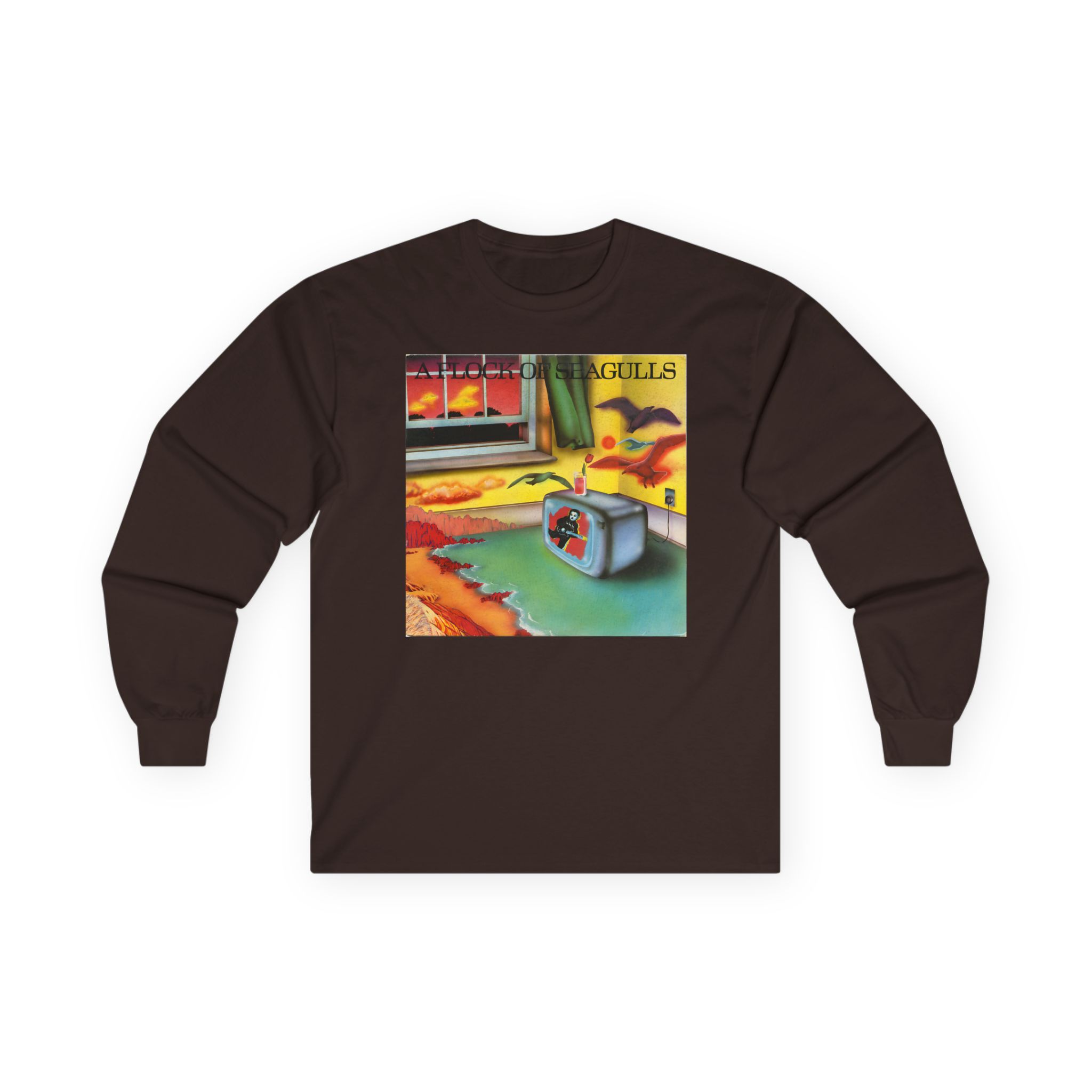 A Flock of Seagulls Original Album Cover Unisex Ultra Cotton Long Sleeve Tee