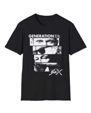 Billy Idol Eye Stack Unisex Softstyle T-Shirt