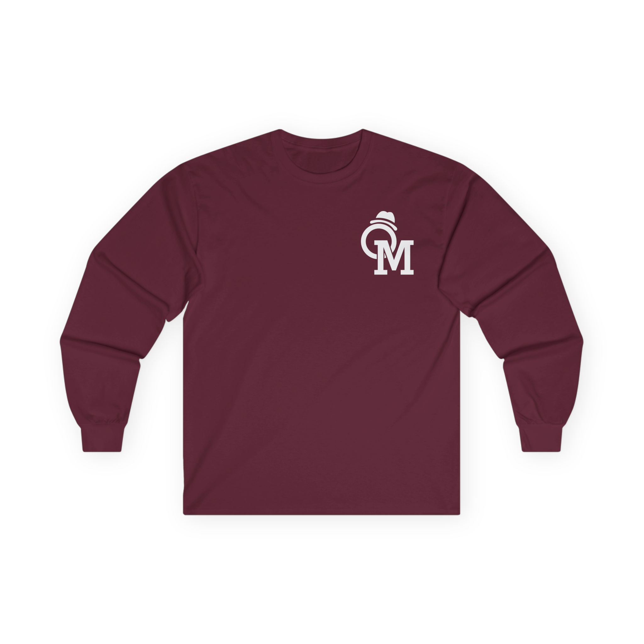 Olly Murs OM Logo Unisex Ultra Cotton Long Sleeve Tee