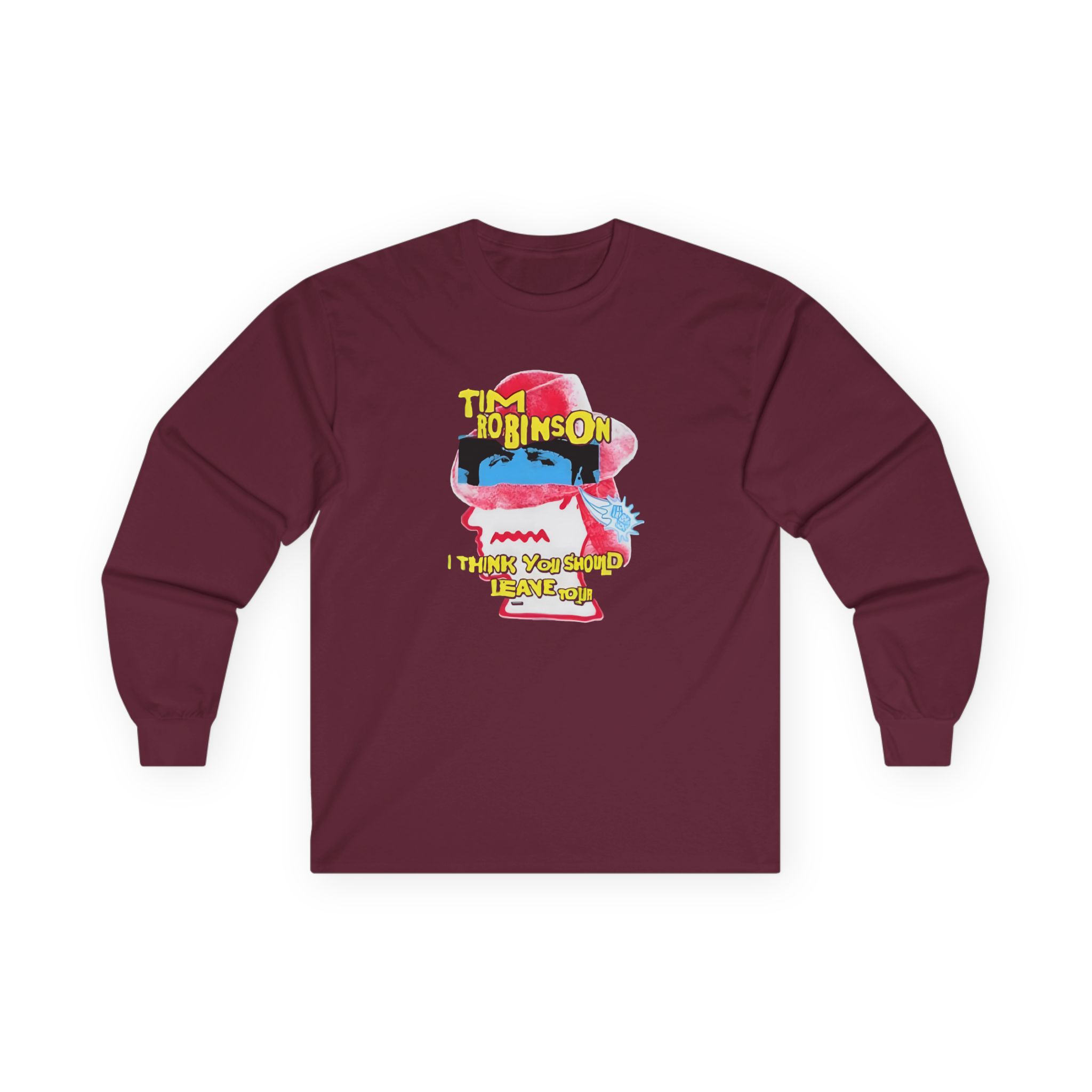 I Think You Should Leave Fedora Unisex Ultra Cotton Long Sleeve Tee