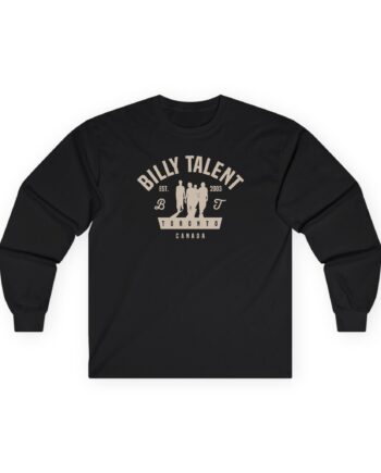 Billy Talent Band Silhouette Unisex Ultra Cotton Long Sleeve Tee