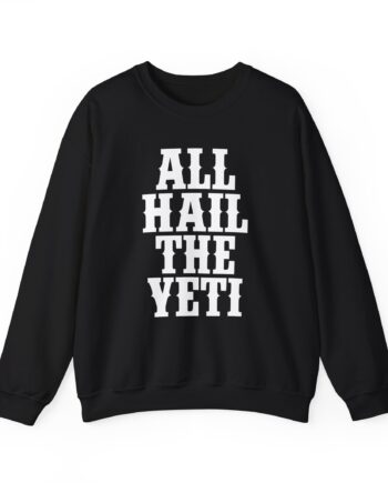 All Hail the Yeti Logo Unisex Heavy Blend™ Crewneck Sweatshirt