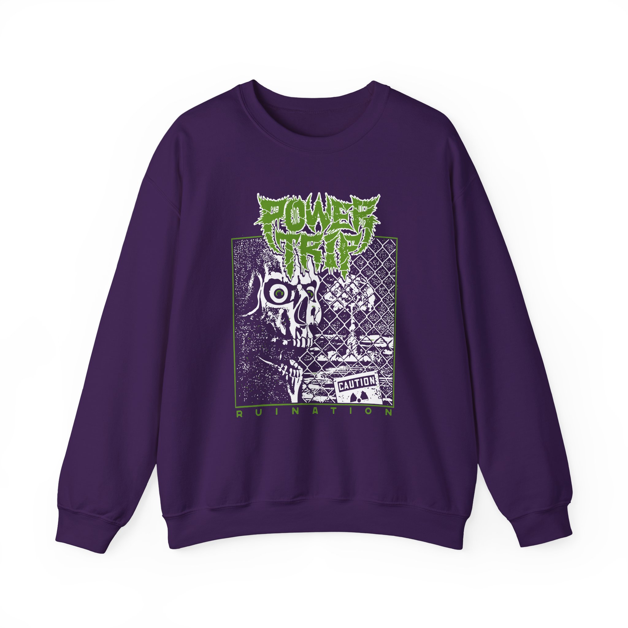 Power Trip Ruination Unisex Heavy Blendâ„¢ Crewneck Sweatshirt
