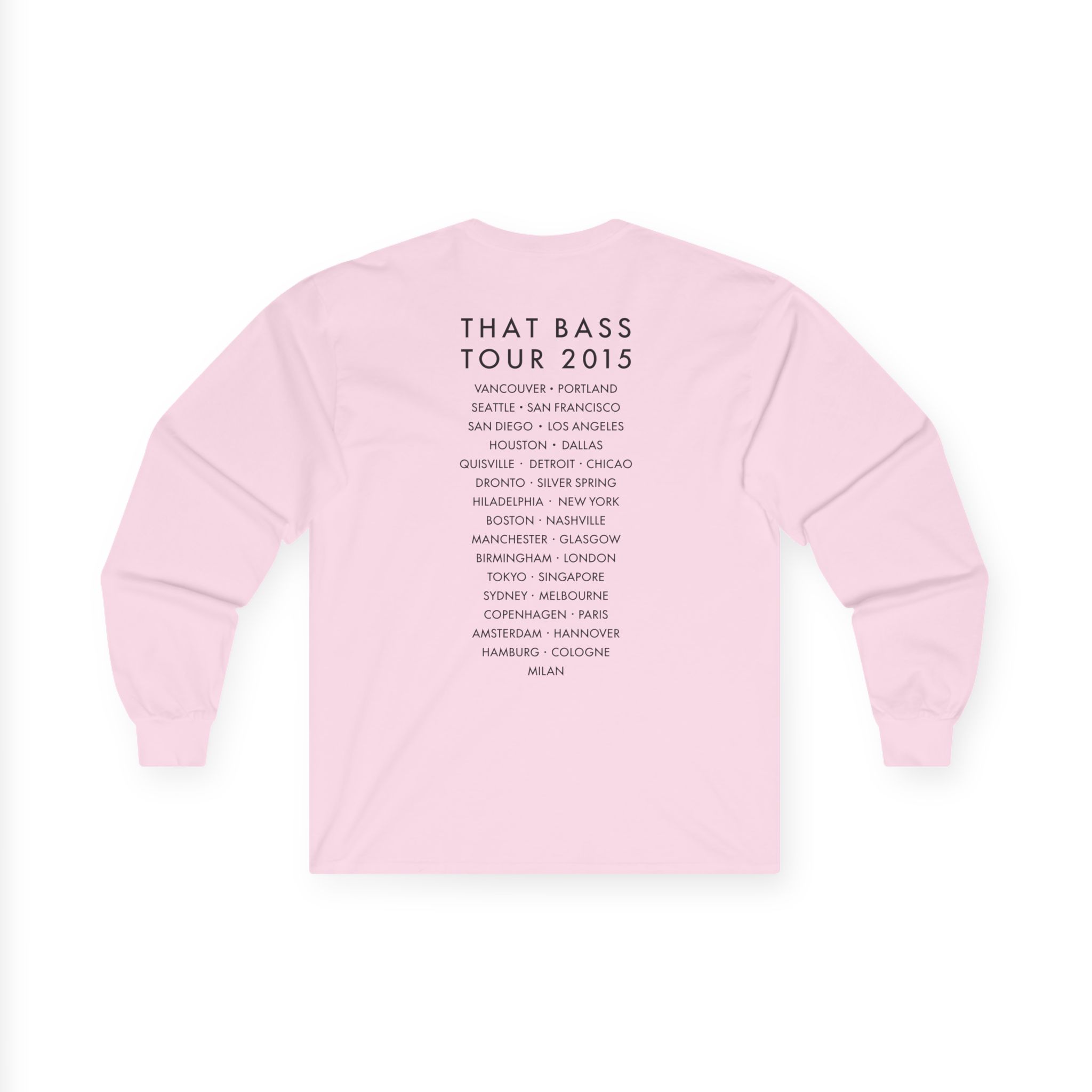 Meghan Trainor Title Pose Turquoise Unisex Ultra Cotton Long Sleeve Tee