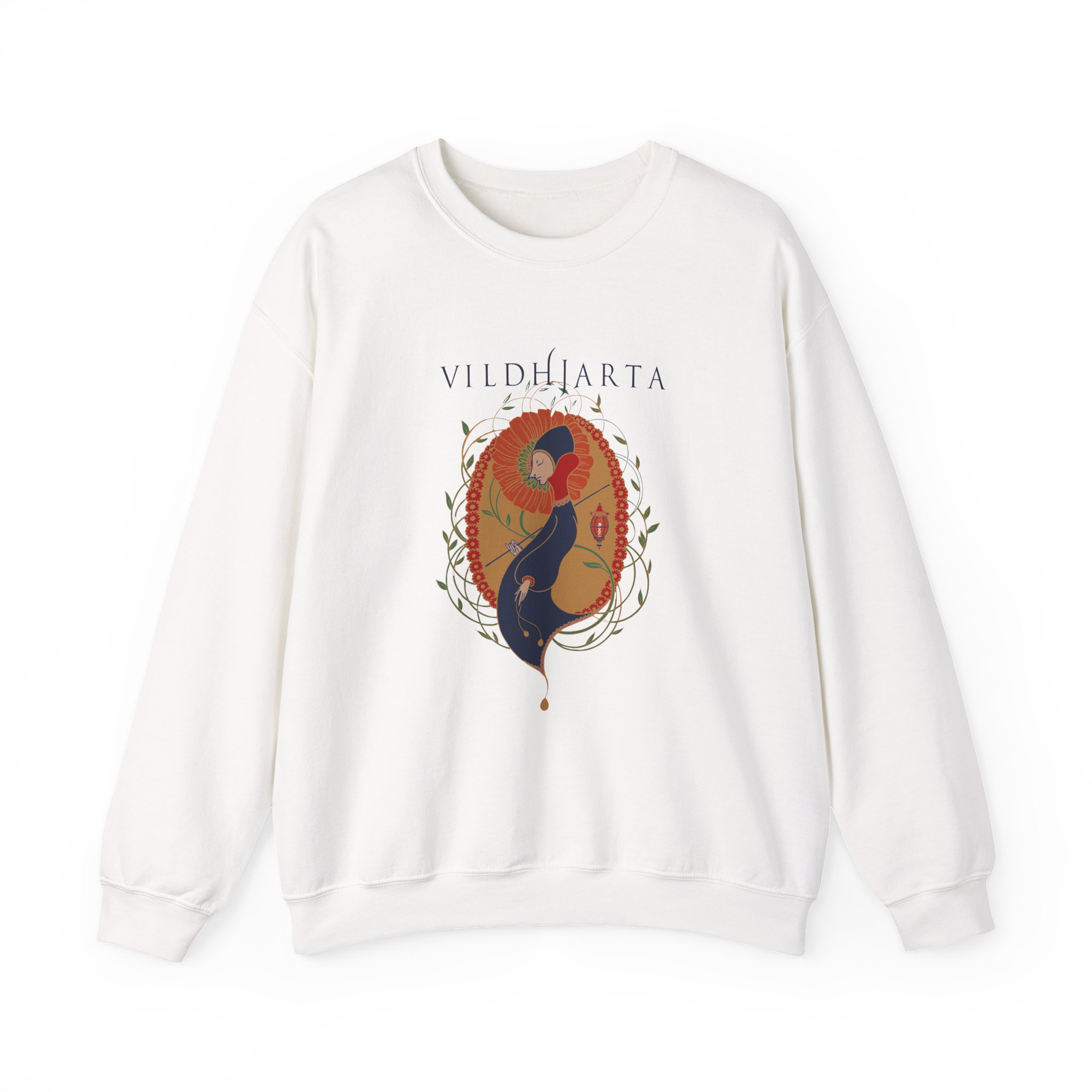 Vildhjarta Lantern Lady Unisex Heavy Blend Crewneck Sweatshirt