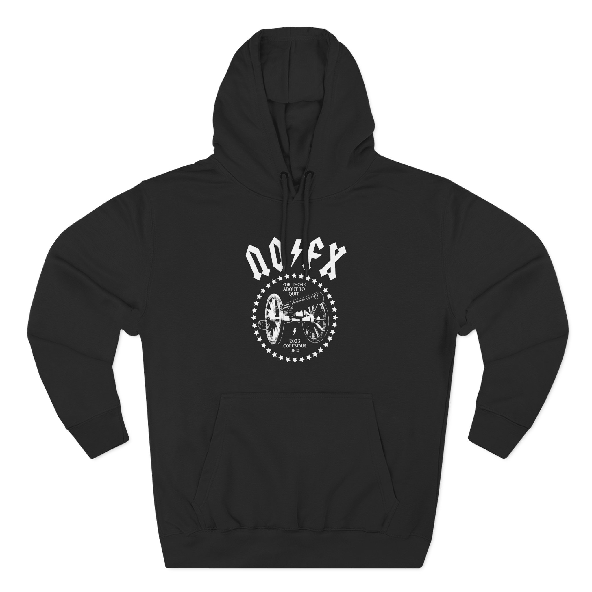 Nofx for Those About to Quit Three-Panel Fleece Hoodie