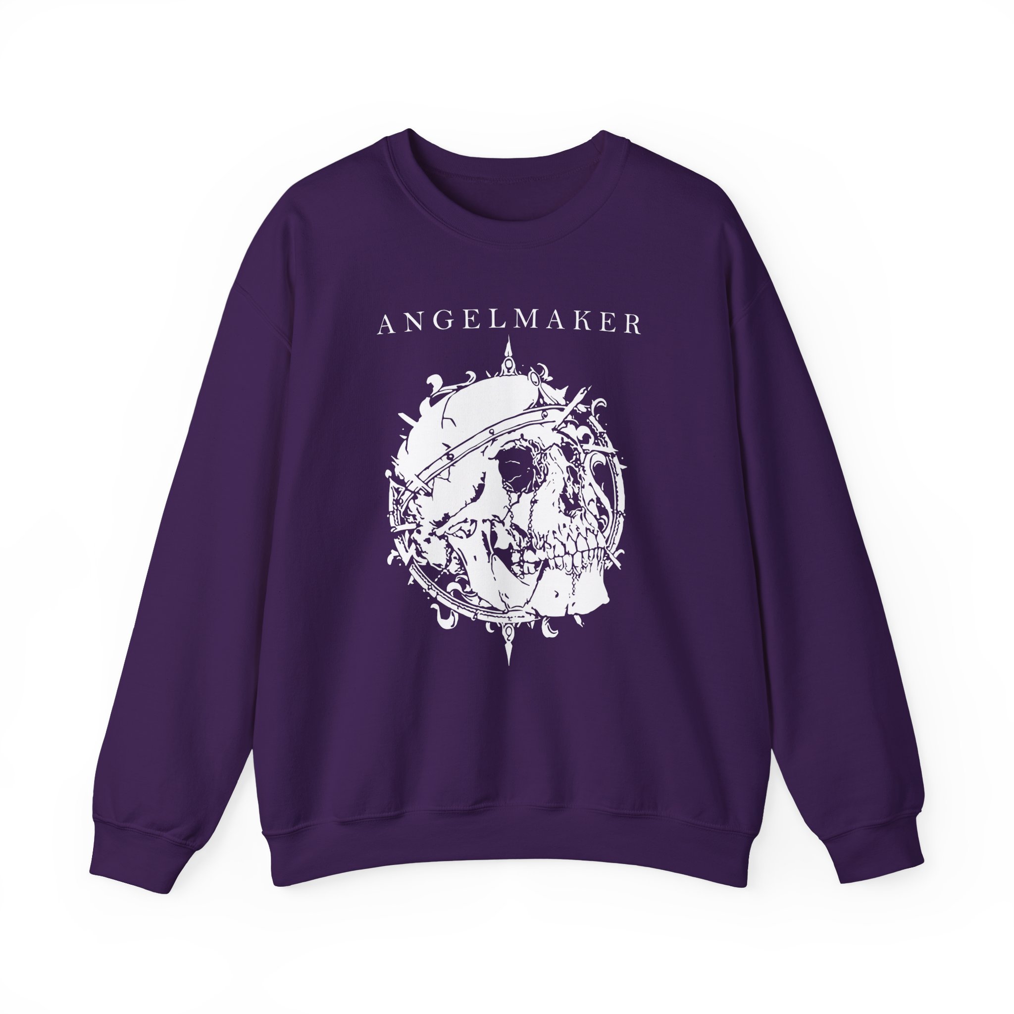Angelmaker Crown Unisex Heavy Blendâ„¢ Crewneck Sweatshirt