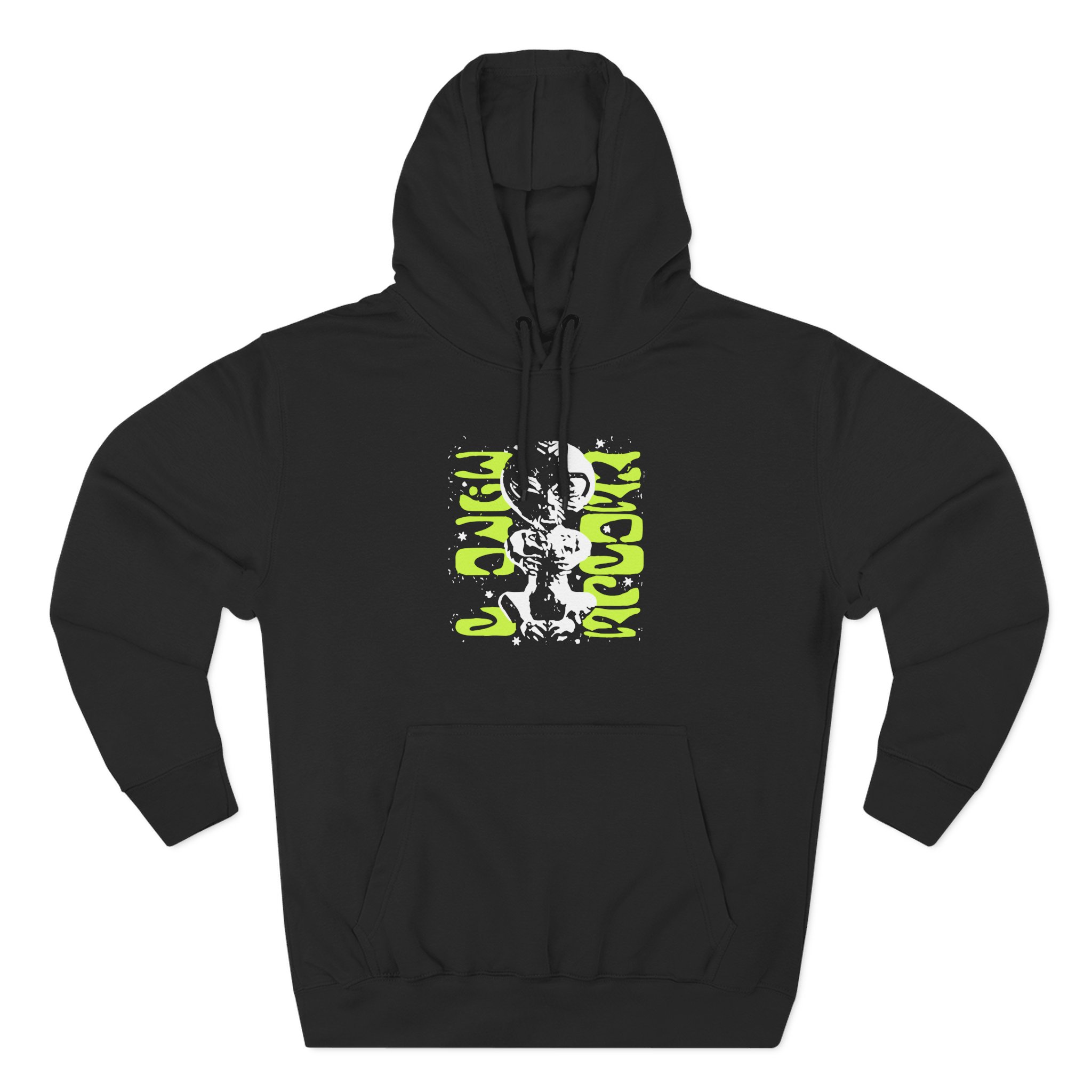 Kanel Joseph Hieroglyphic Alien Three-Panel Fleece Hoodie
