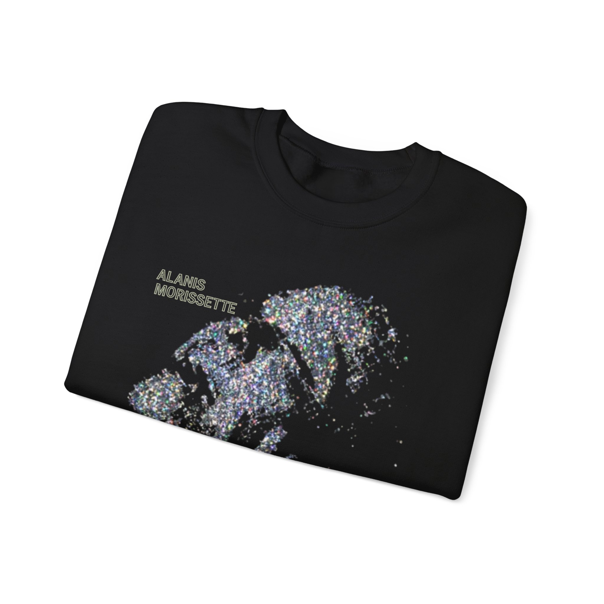 Alanis Morissette Such Pretty Forks Glitter Unisex Heavy Blendâ„¢ Crewneck Sweatshirt