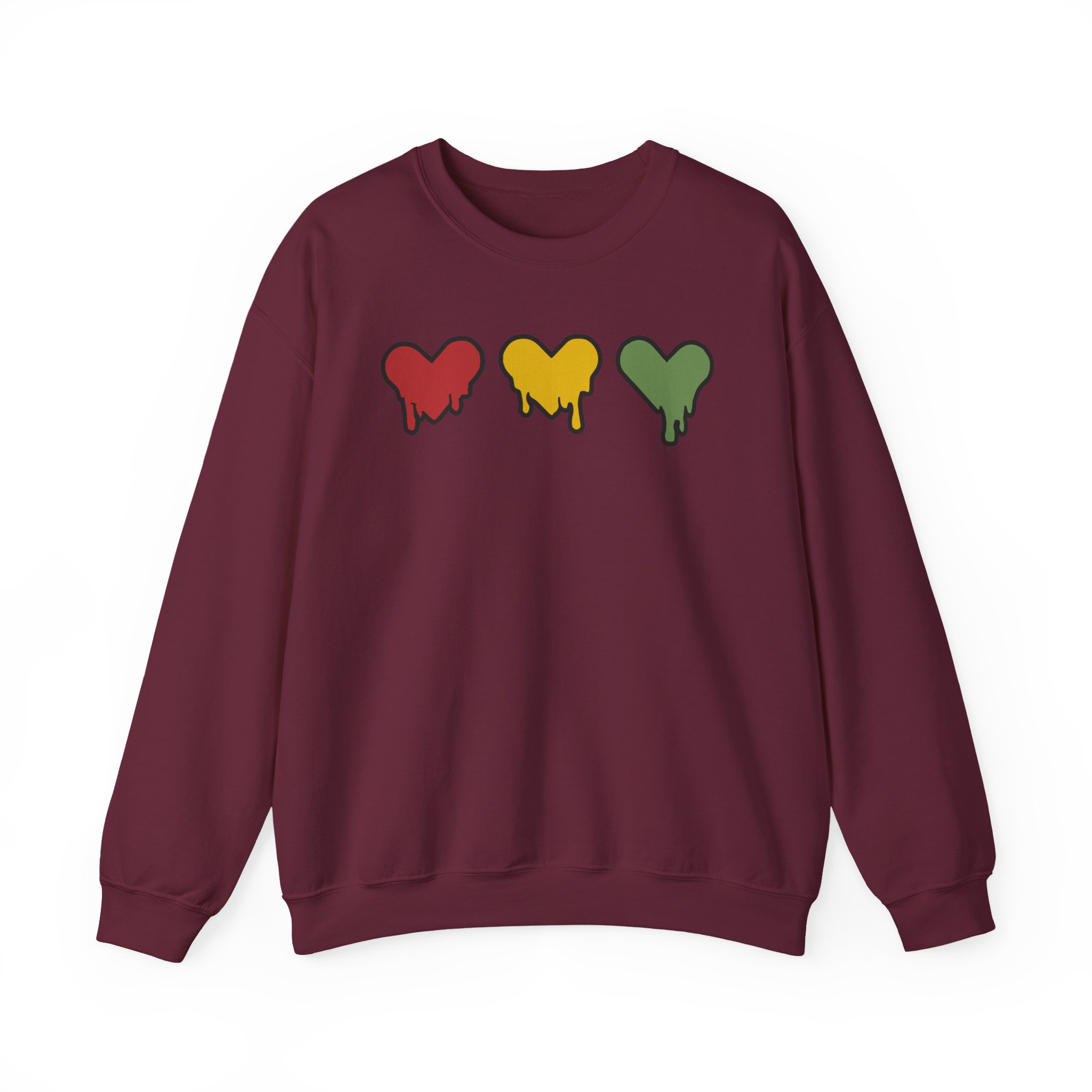 Grian 2023 Heart Drip Unisex Heavy Blendâ„¢ Crewneck Sweatshirt