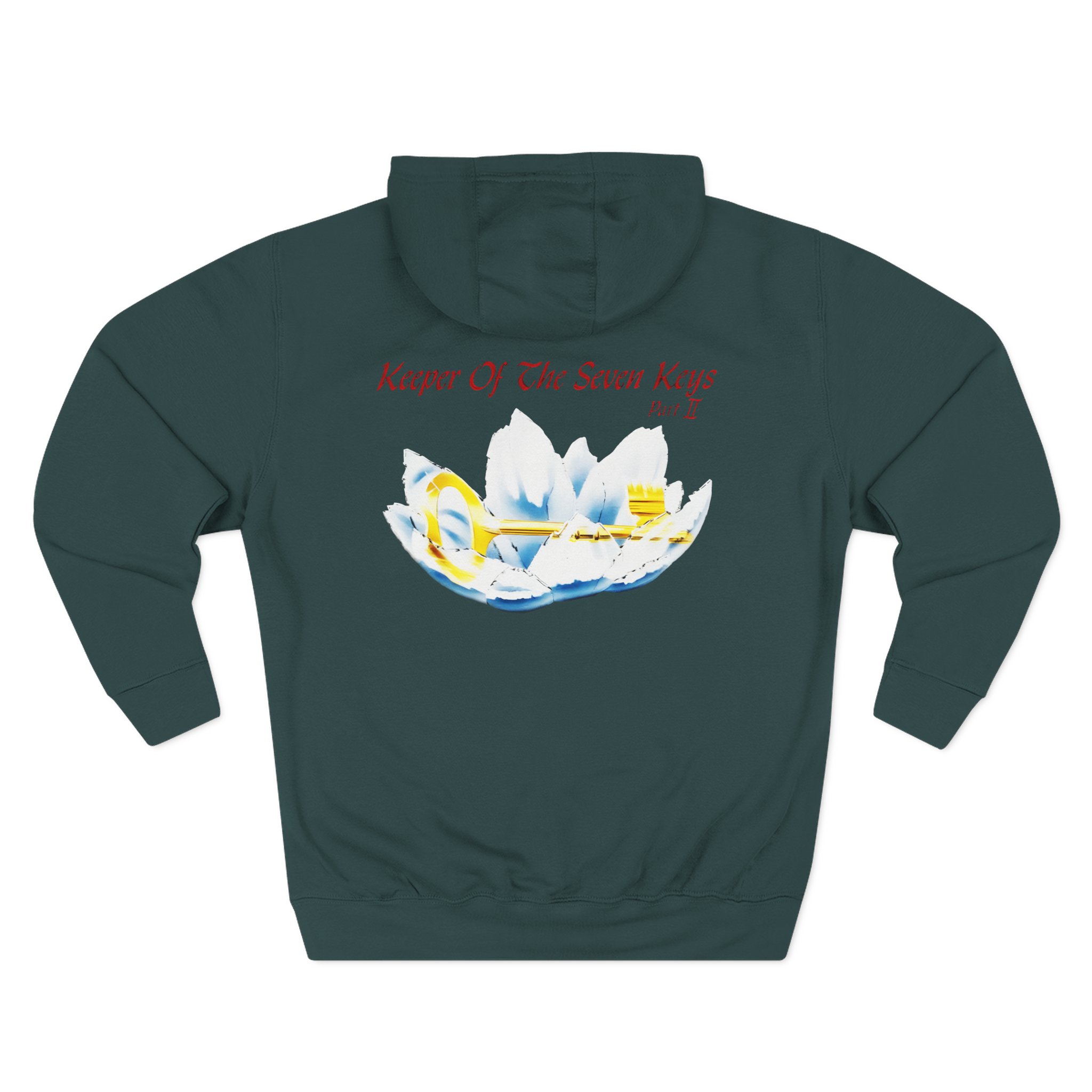 Helloween Keeper of the Seven Keys Part II Three-Panel Fleece Hoodie