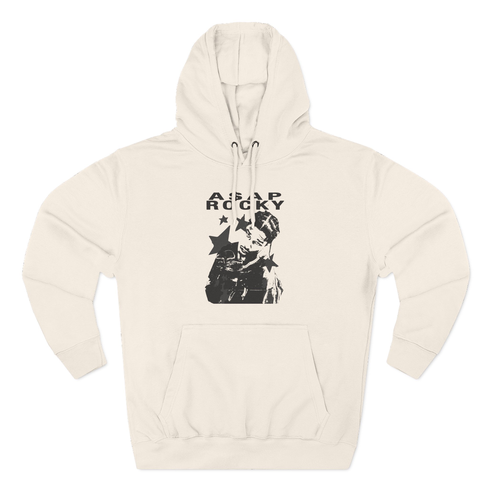 Asap Mob Rapper Three-Panel Fleece Hoodie
