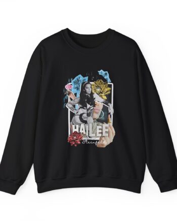 Hailee Steinfeld Retro Collage Unisex Heavy Blend™ Crewneck Sweatshirt