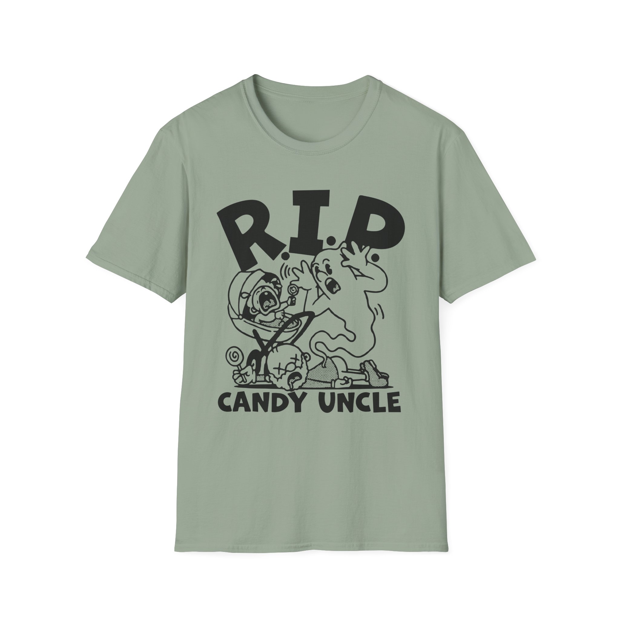 Distractible Candy Uncle Unisex Softstyle T-Shirt